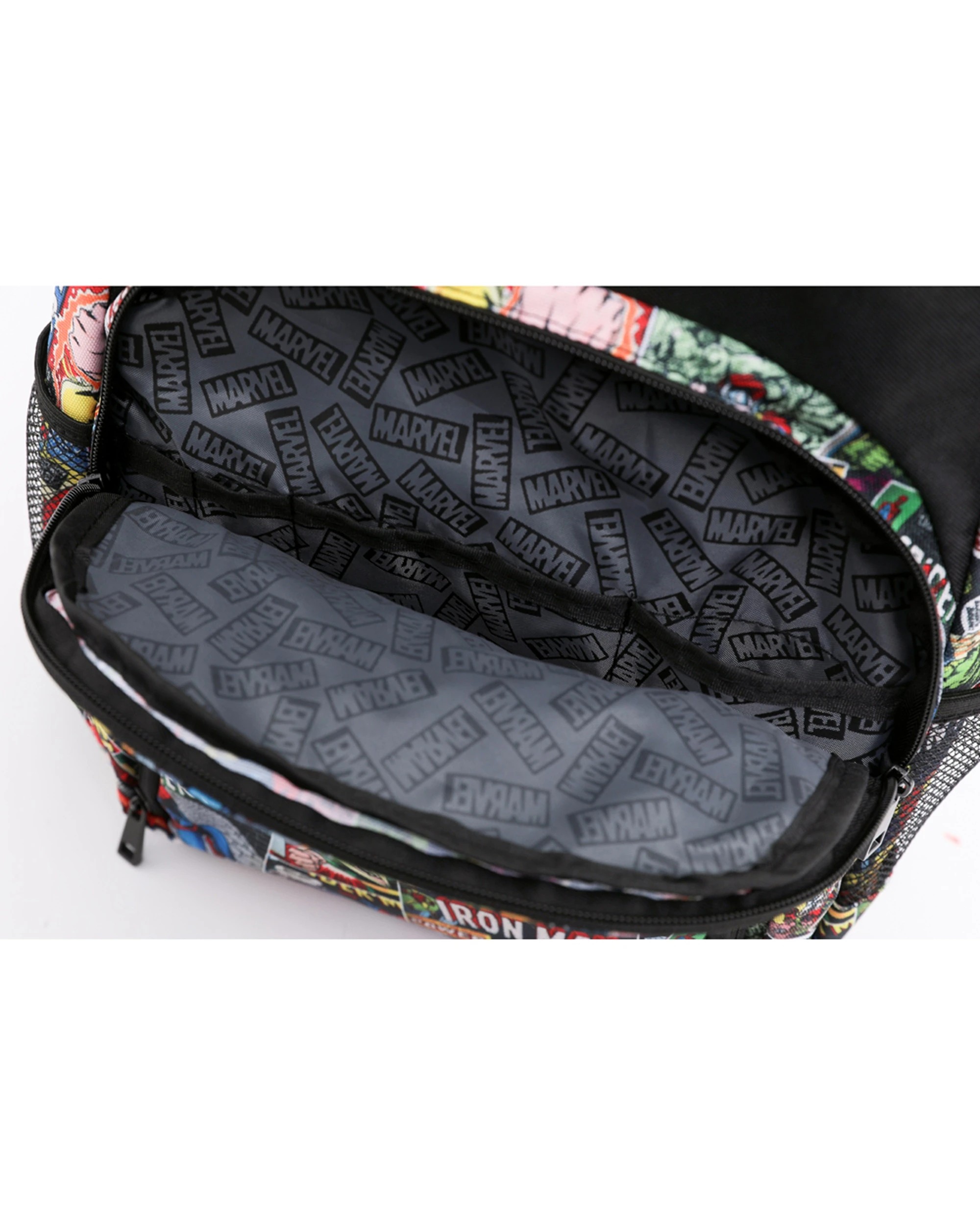 5 Marvel Comic Laptop Padded Adults Shoulder Backpack Multiple Compartments - Multi, 5 of 8