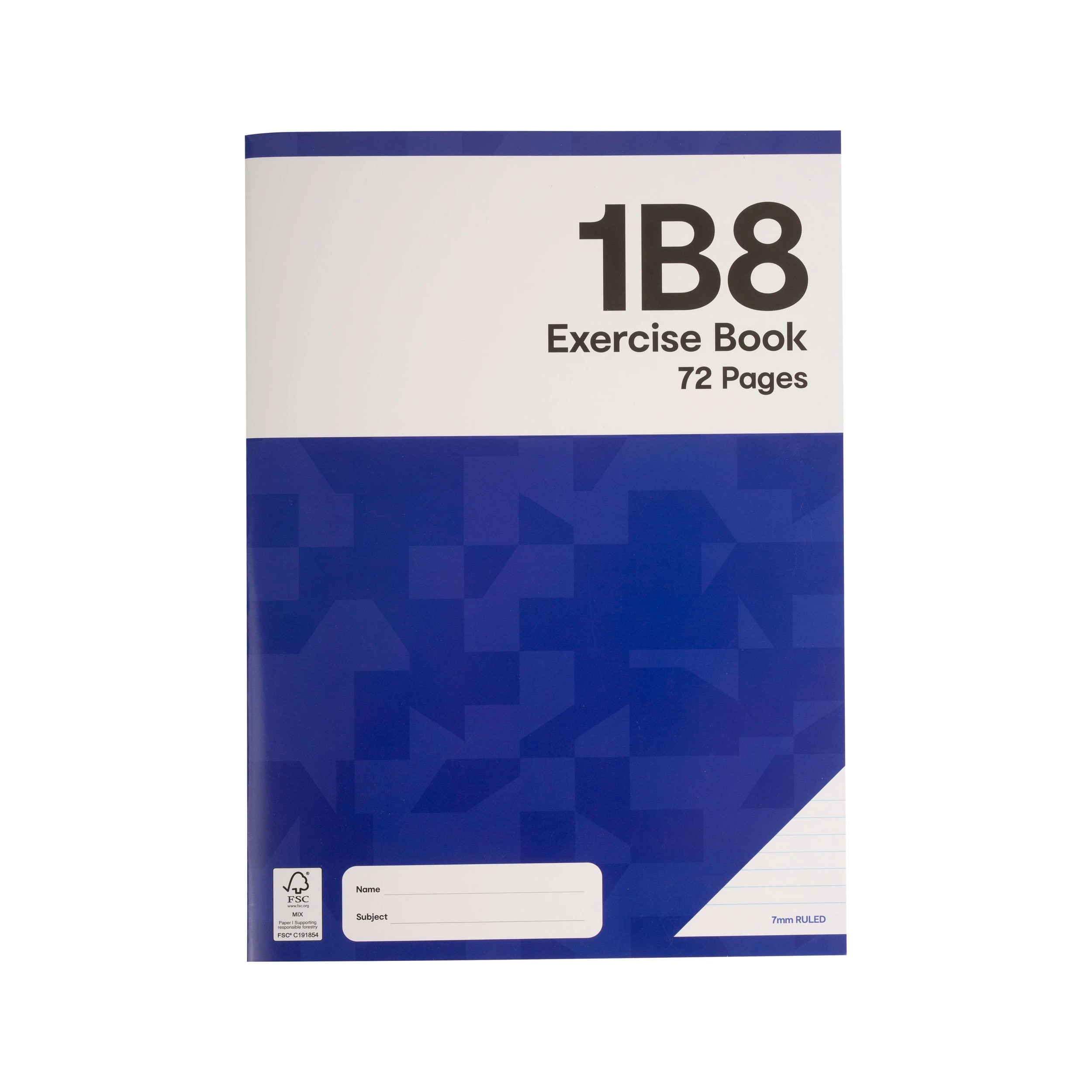 1 72 Page 1B8 Exercise Book, 1 of 3