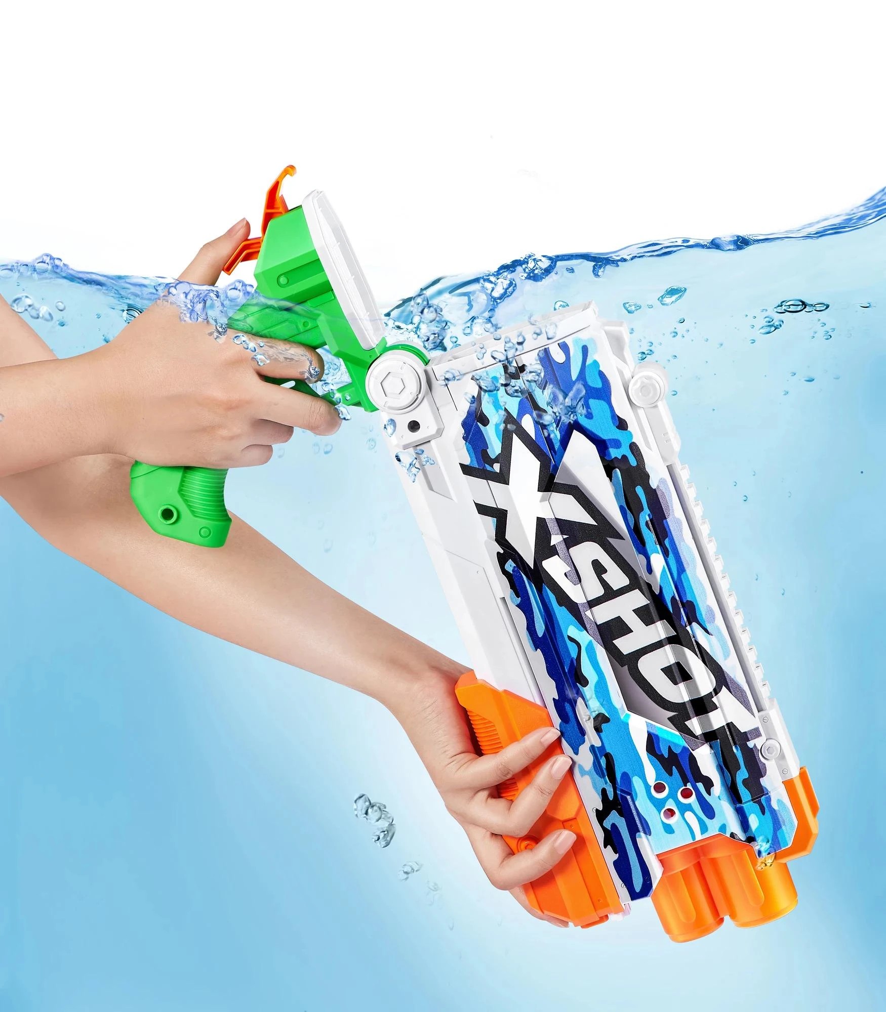 4 XSHOT Water Fast-Fill Skins Water Blaster - Assorted* - Multi, 4 of 8