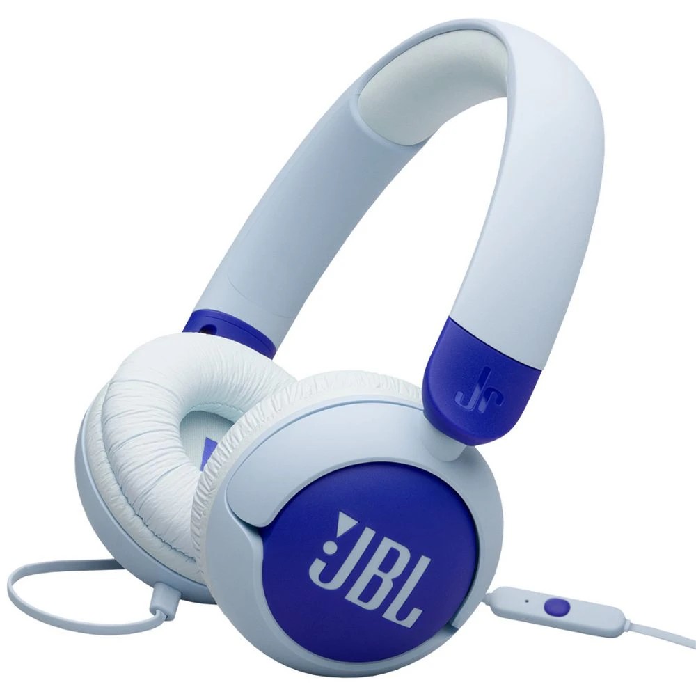 1 JBL JR320 Kids On-Ear Headphones Blue, 1 of 10