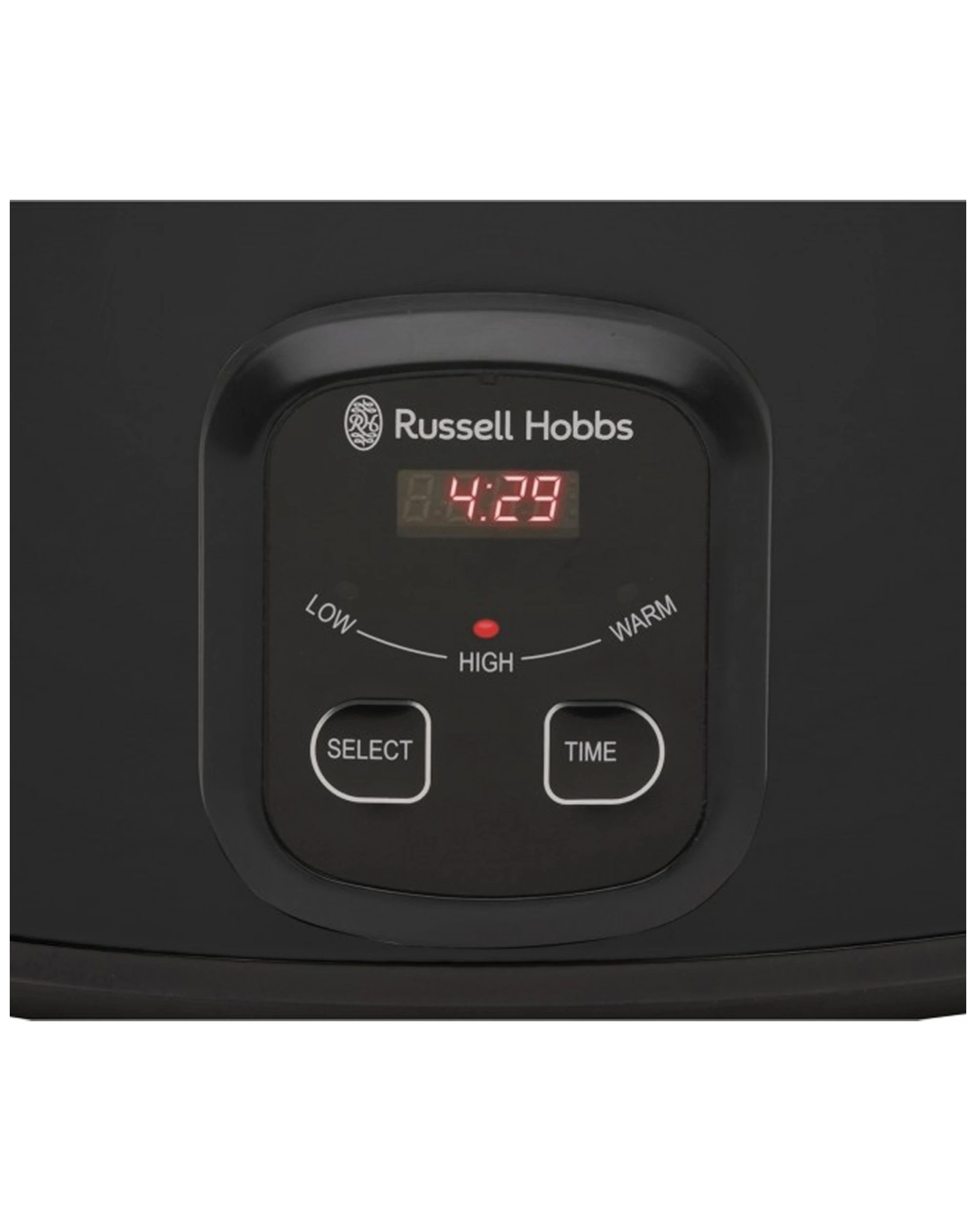 2 Russell Hobbs Rhsc650blk Electric 6l Searing Slow Cooker Pot W/ Lid Matte - Black, 2 of 3