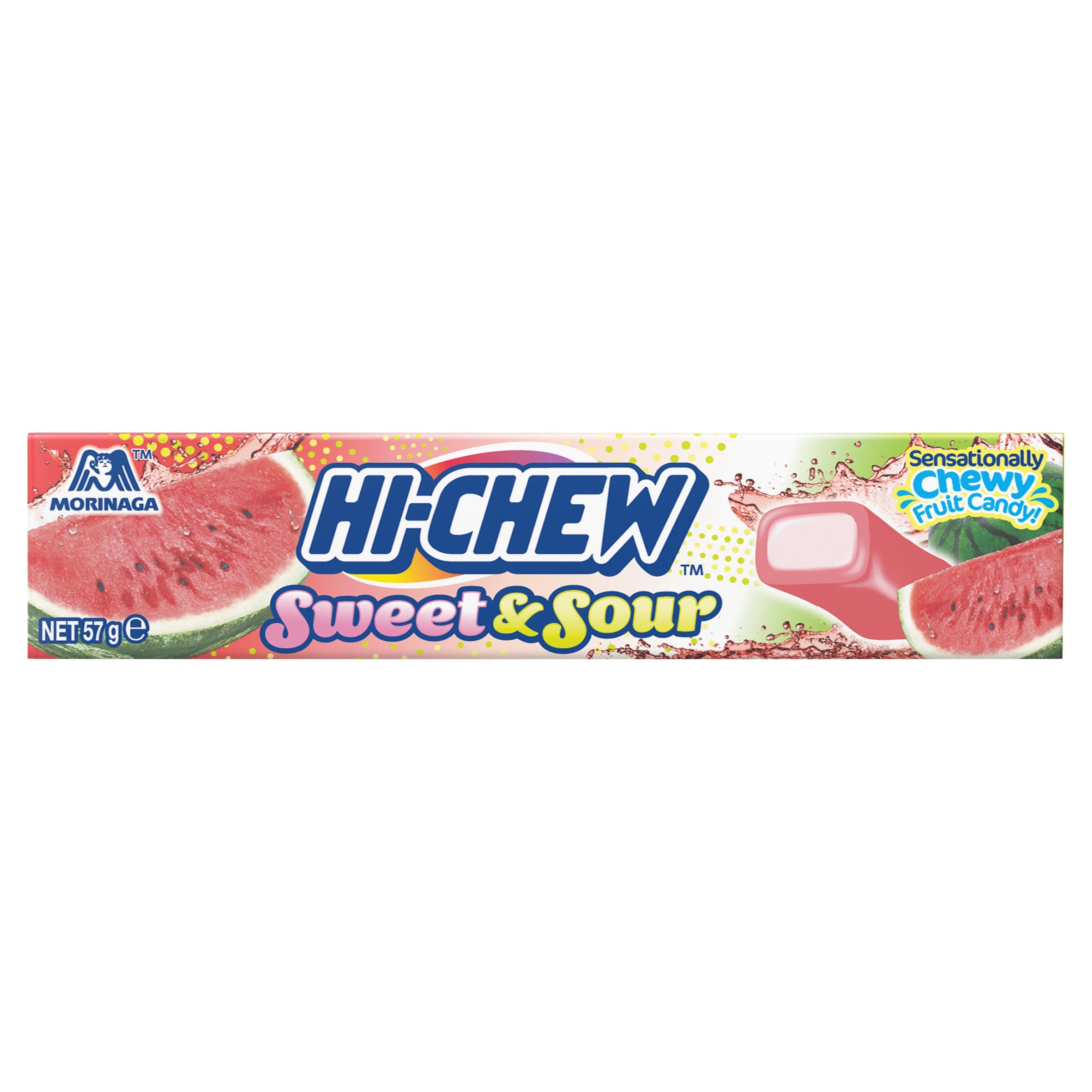 1 Hi-Chew Sweet and Sour Candy Stick 57g - Watermelon, 1 of 1