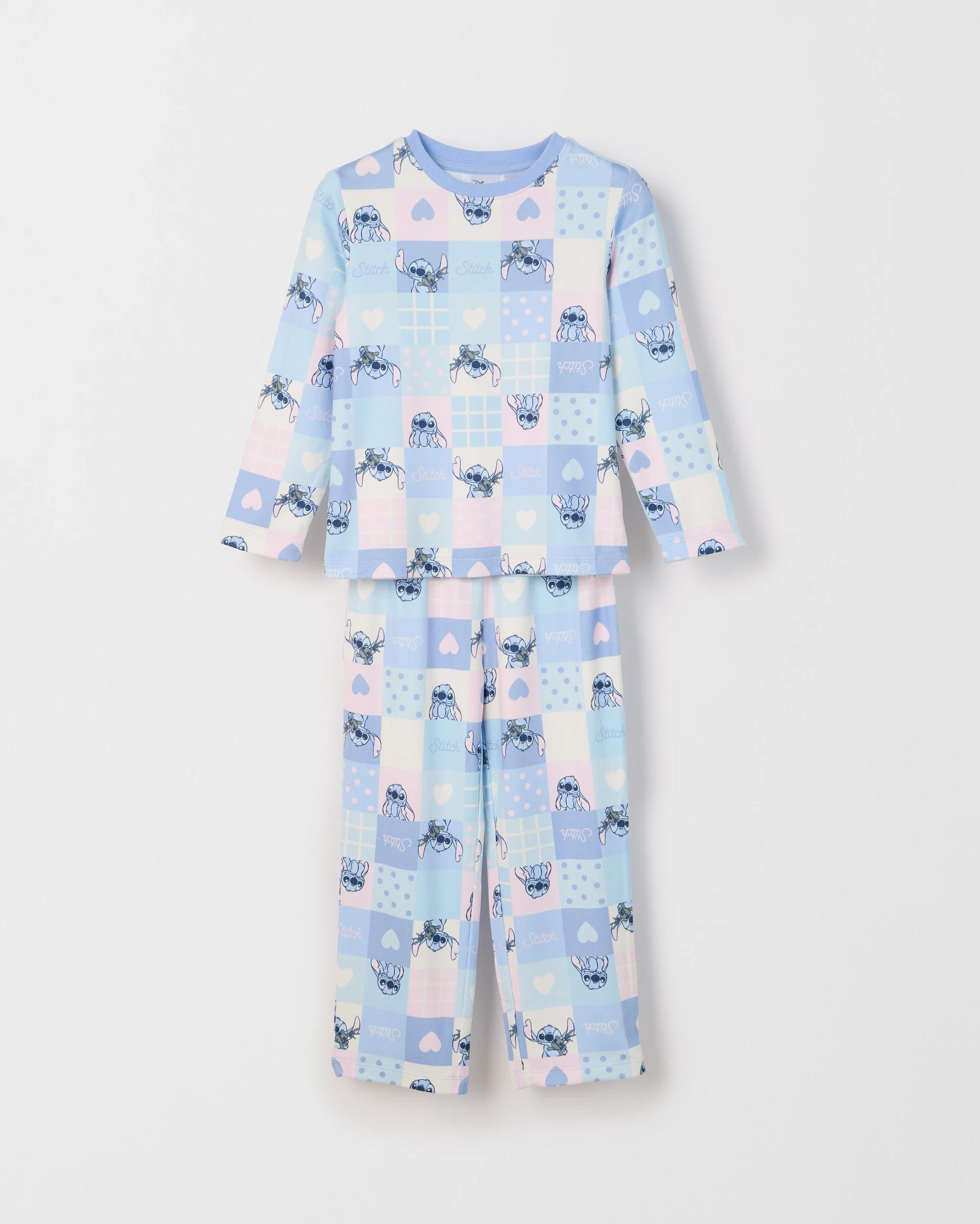 4 Disney Lilo & Stitch Gift Pack Younger Girls Hacci Knit Pyjama Set LILO & STITCH, 4 of 8