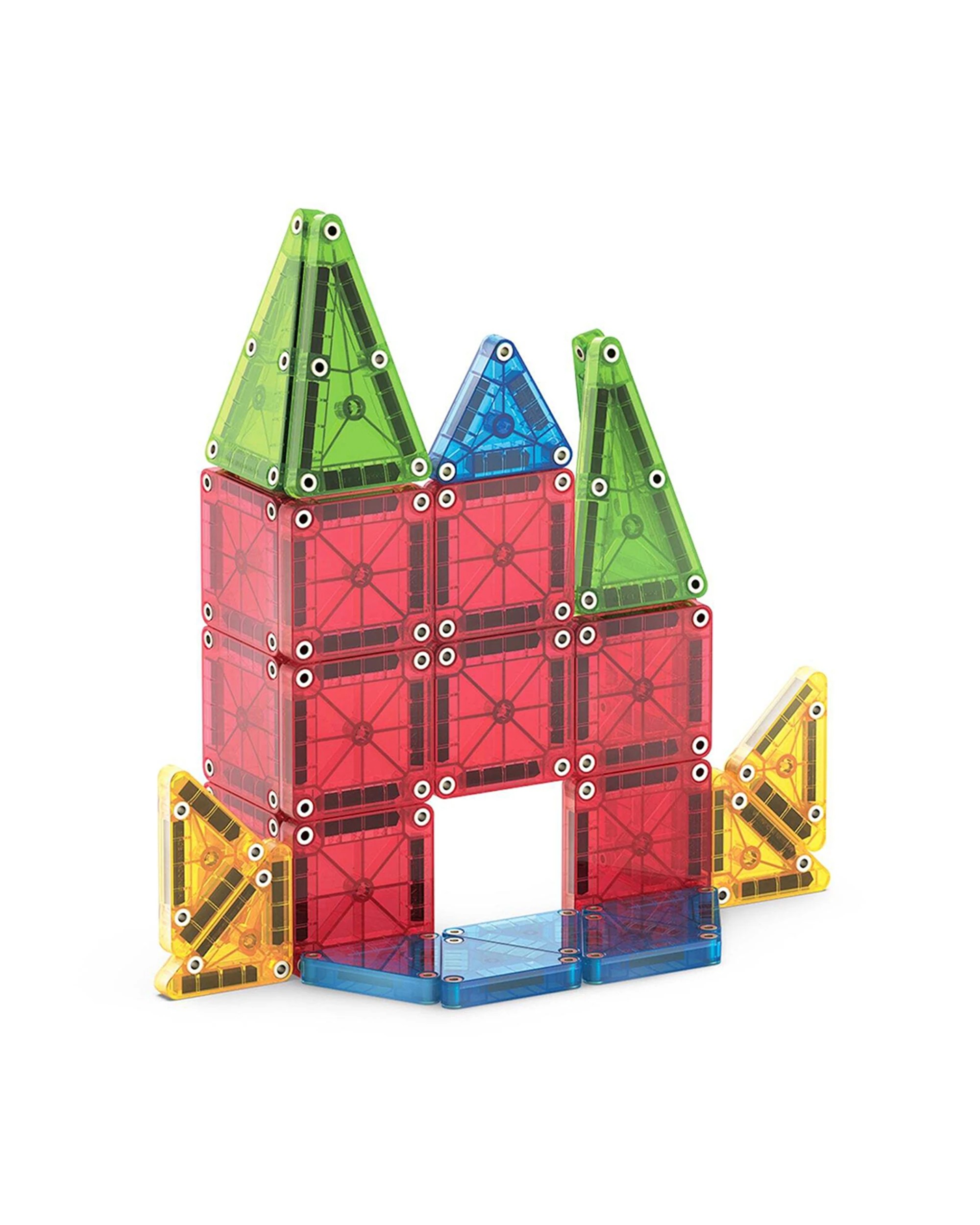 2 Magna-tiles 26pc Micromags Travel Set Kids Magnetic Tiles Building Toy 3 Years Plus - Multi, 2 of 3