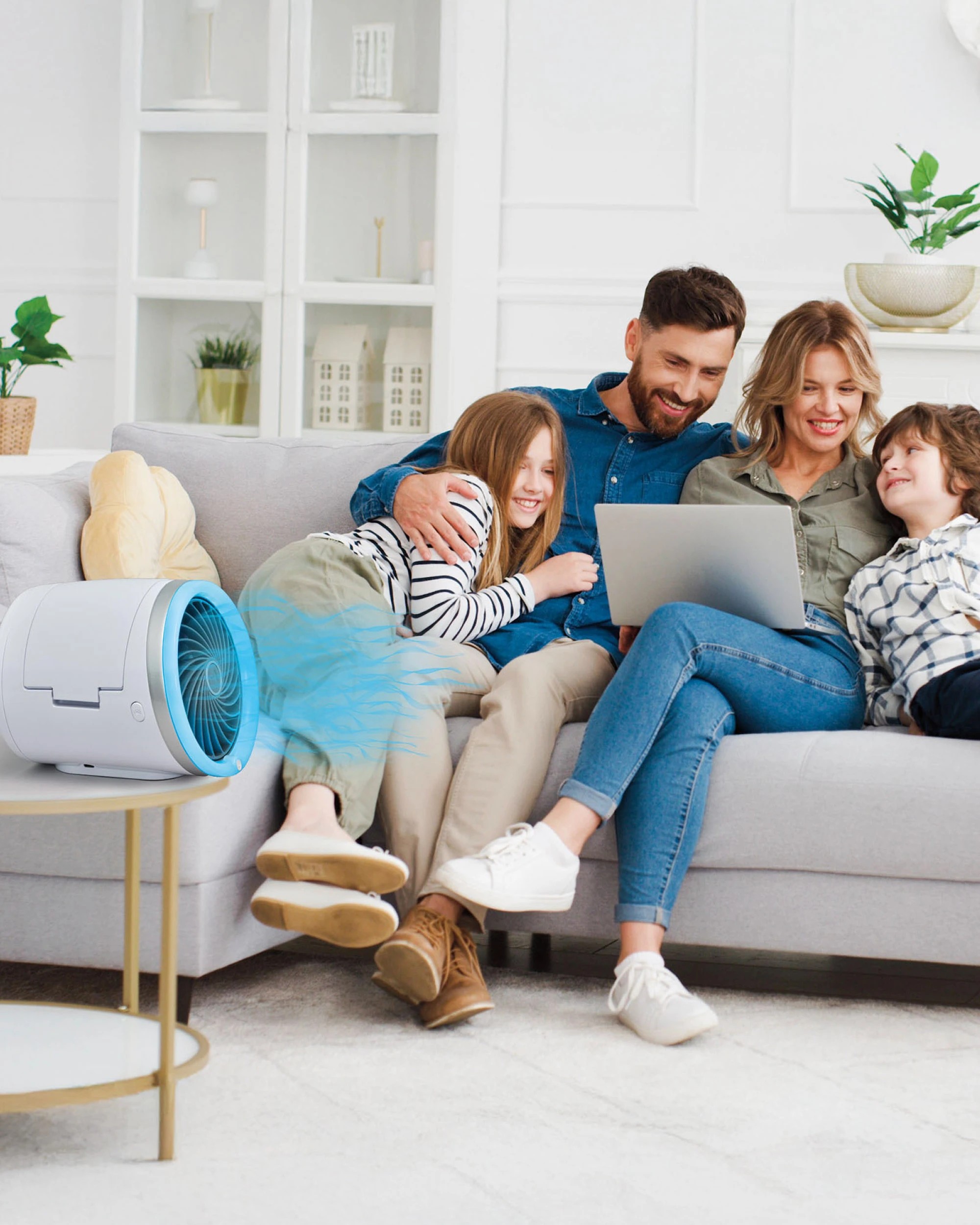 2 Arctic Air Ice Jet Powerful Personal Ice Infused Air Cooler, 2 of 8