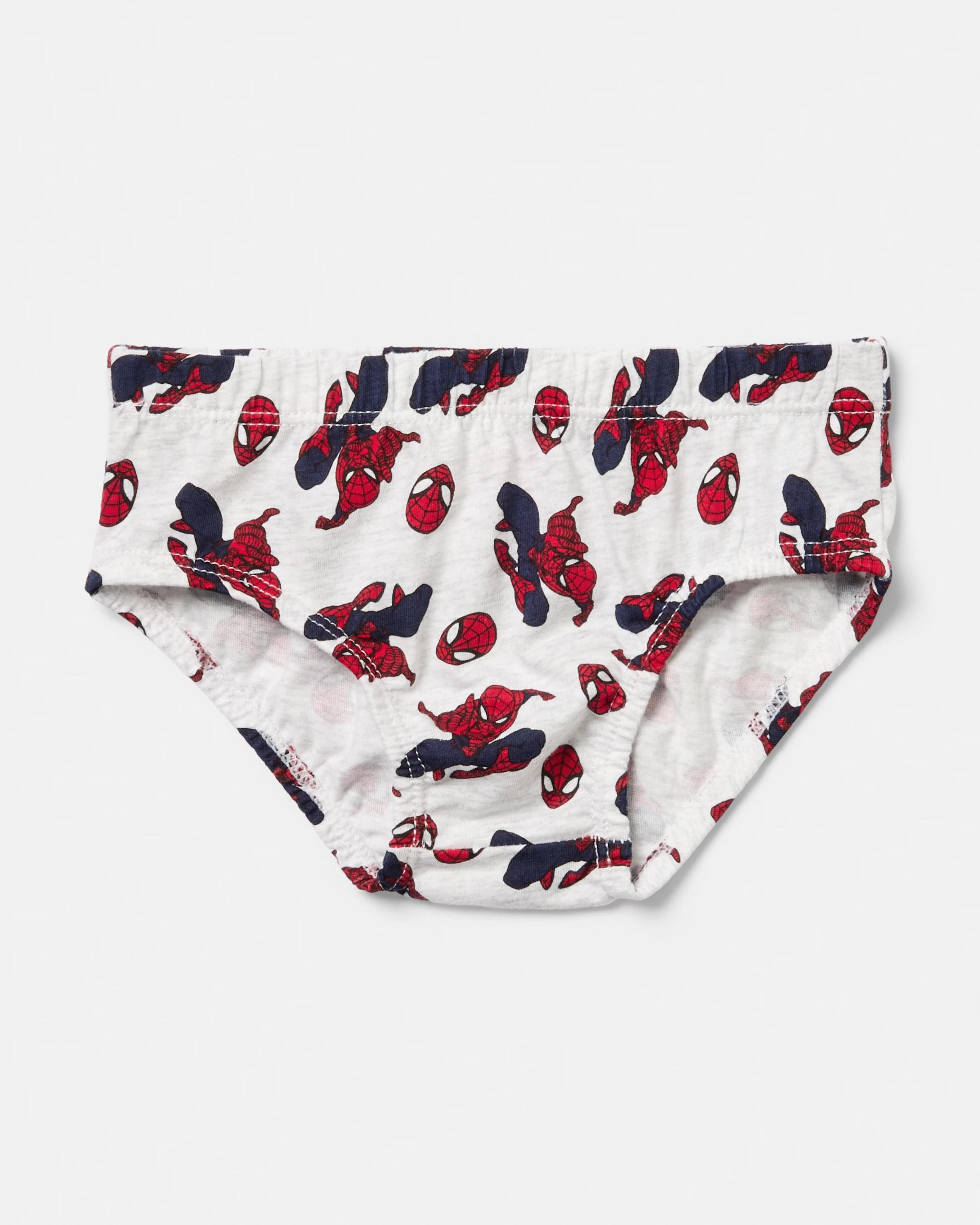 3 4 Pack Spider-Man License Briefs Spiderman, 3 of 7