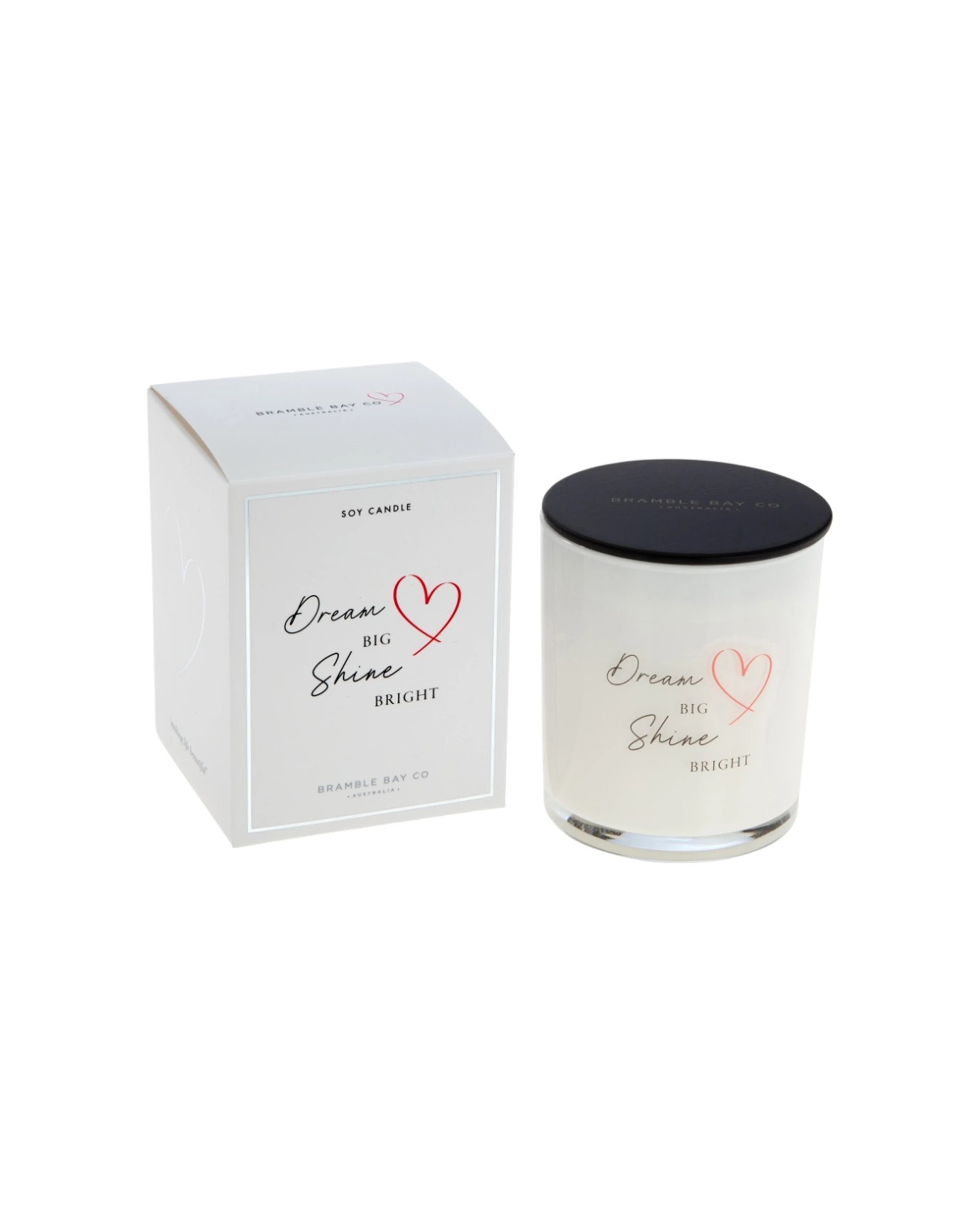 2 Bramble Bay Dream Big Cinnamon & French Occasion Scented Soy Candle Home Fragrance 300g - White, 2 of 2