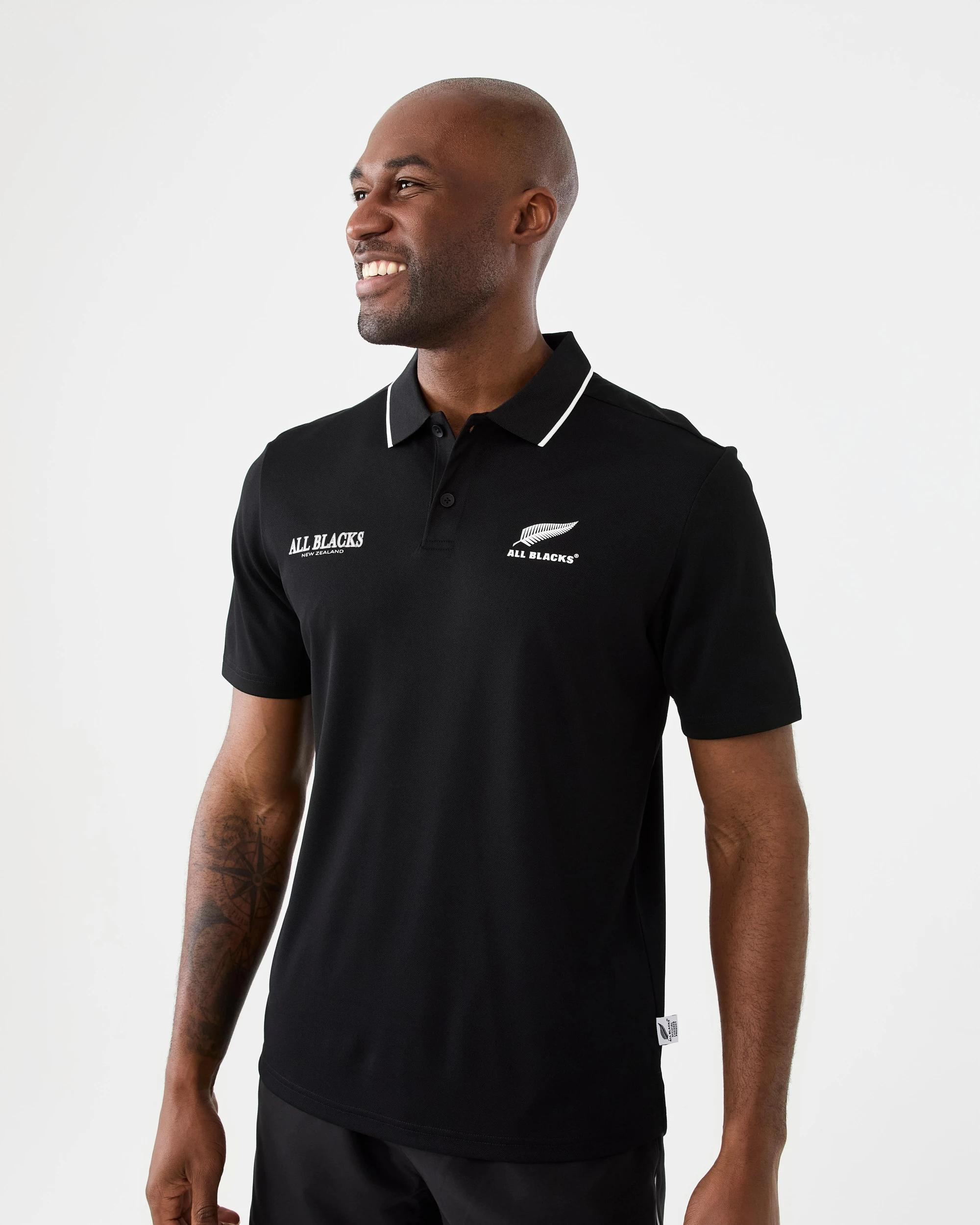 2 All Blacks Adult Polo Shirt Black, 2 of 7