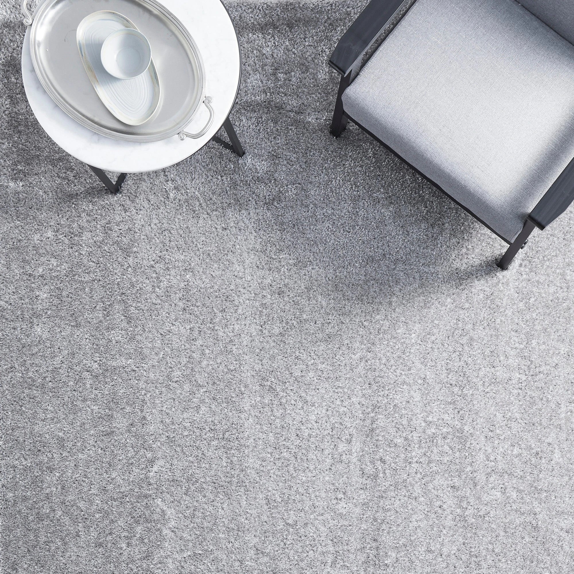 2 Common Ground Rugs Carmine 230x160cm - Medium Floor Rug - Silver, 2 of 10