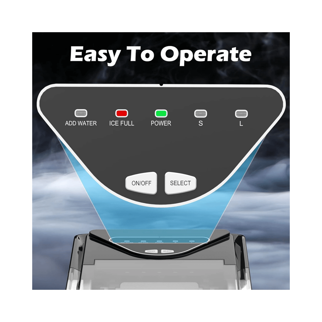 5 Advwin 12kg Ice Maker Portable Ice Maker Machine With Self-cleaning Function, 5 of 8