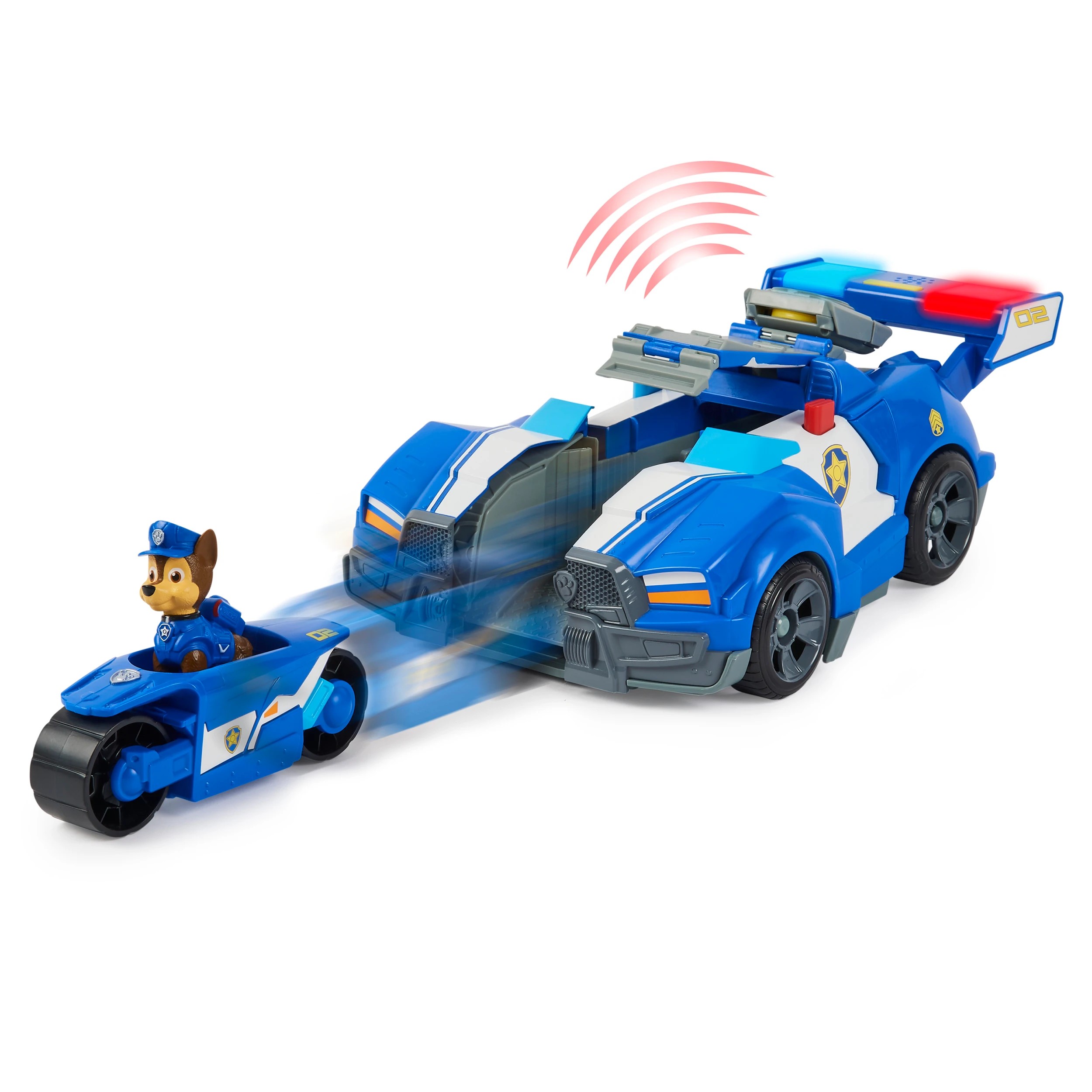 6 PAW Patrol Chase Transforming Vehicle, 6 of 6