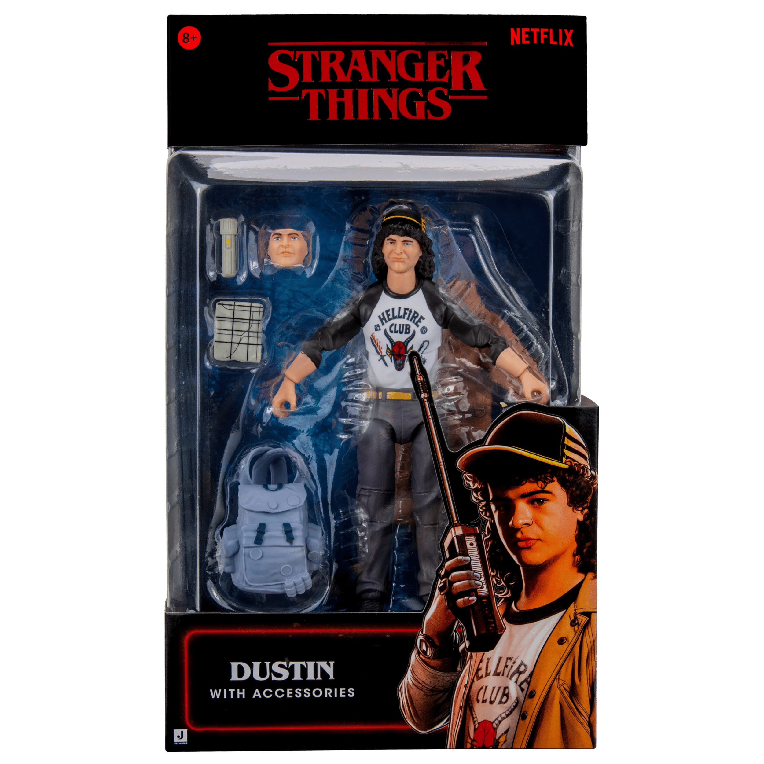 10 Stranger Things 6 Inch Upside Down Figure - Assorted - Multi, 10 of 10