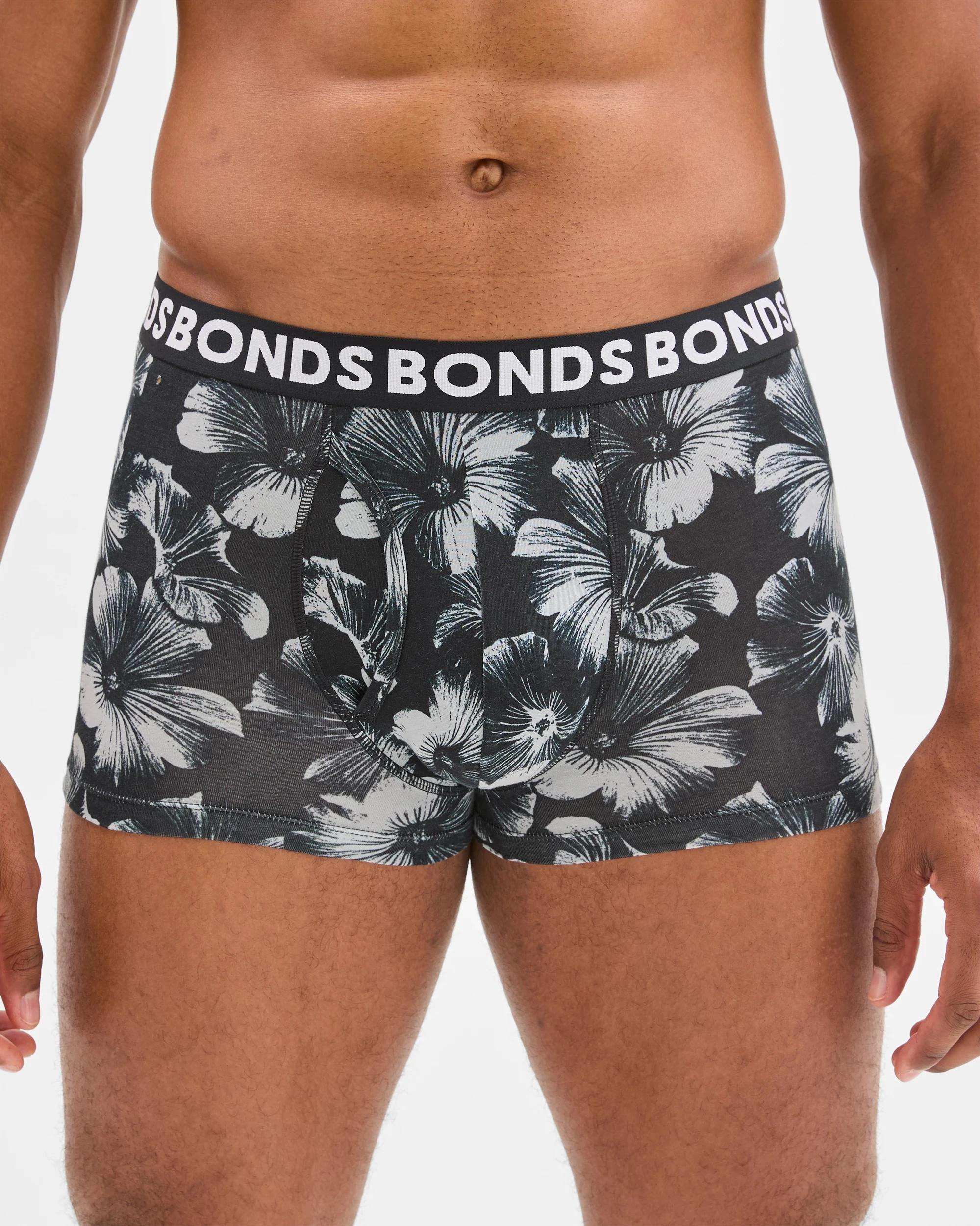 4 Bonds 3 Pack Everyday Trunks NOCTURNAL PETALS, 4 of 4