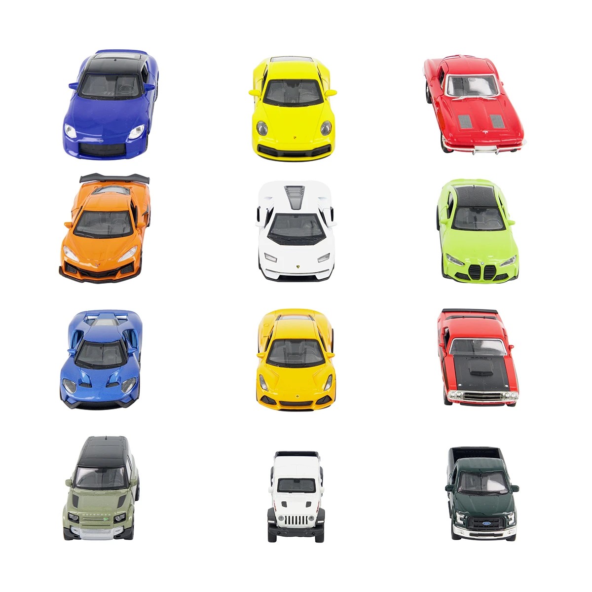 3 Welly NEX Models 1:38 Diecast Pull Back Cars - Assorted, 3 of 10