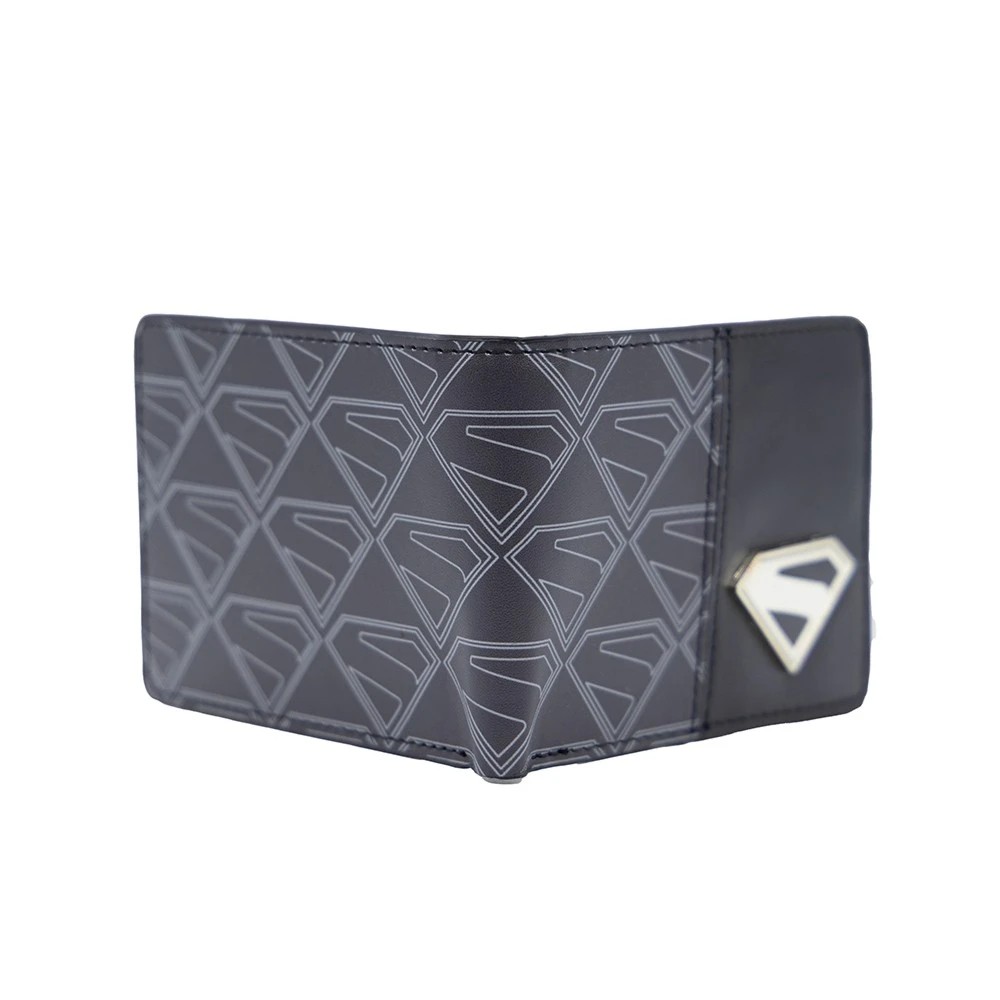 2 DC Comics - Superman 2025 - Superman Shield Bi-fold Wallet - ONE SIZE - Black, 2 of 4