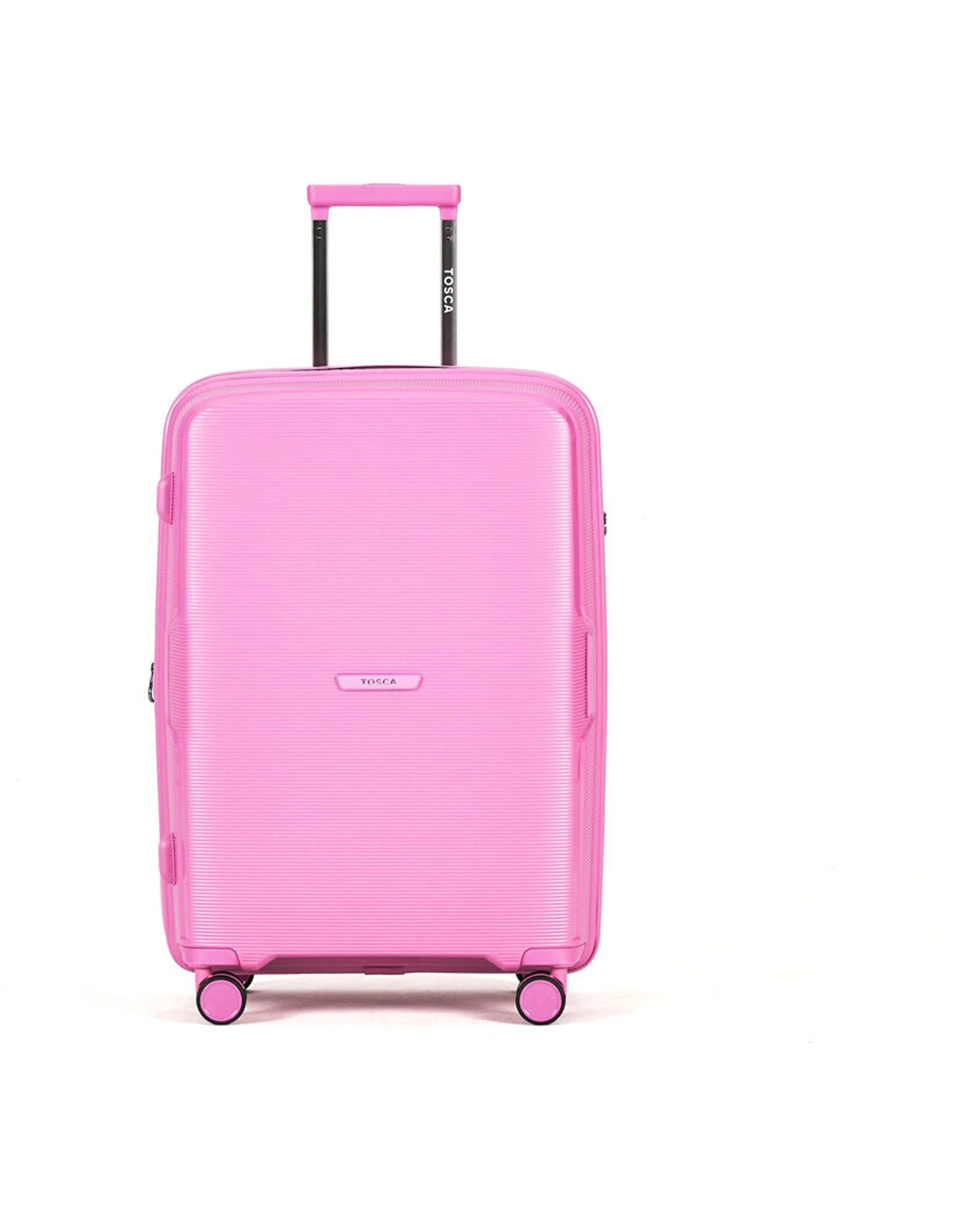 1 Tosca Bel-Air 25" Travel Luggage Suitcase - Pink, 1 of 4