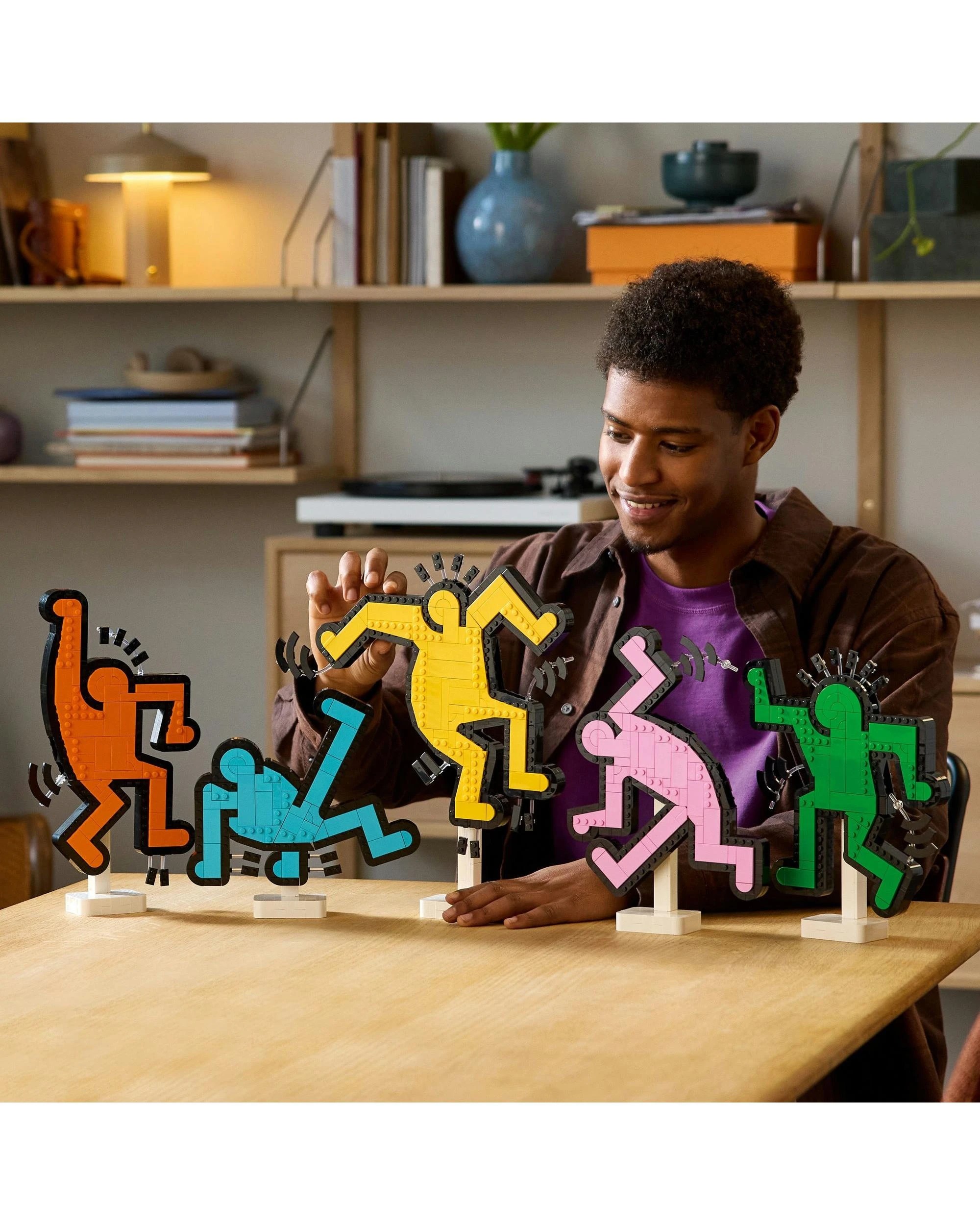 6 The LEGO Group LEGO Art: Keith Haring Dancing Figures - 31216, 6 of 10