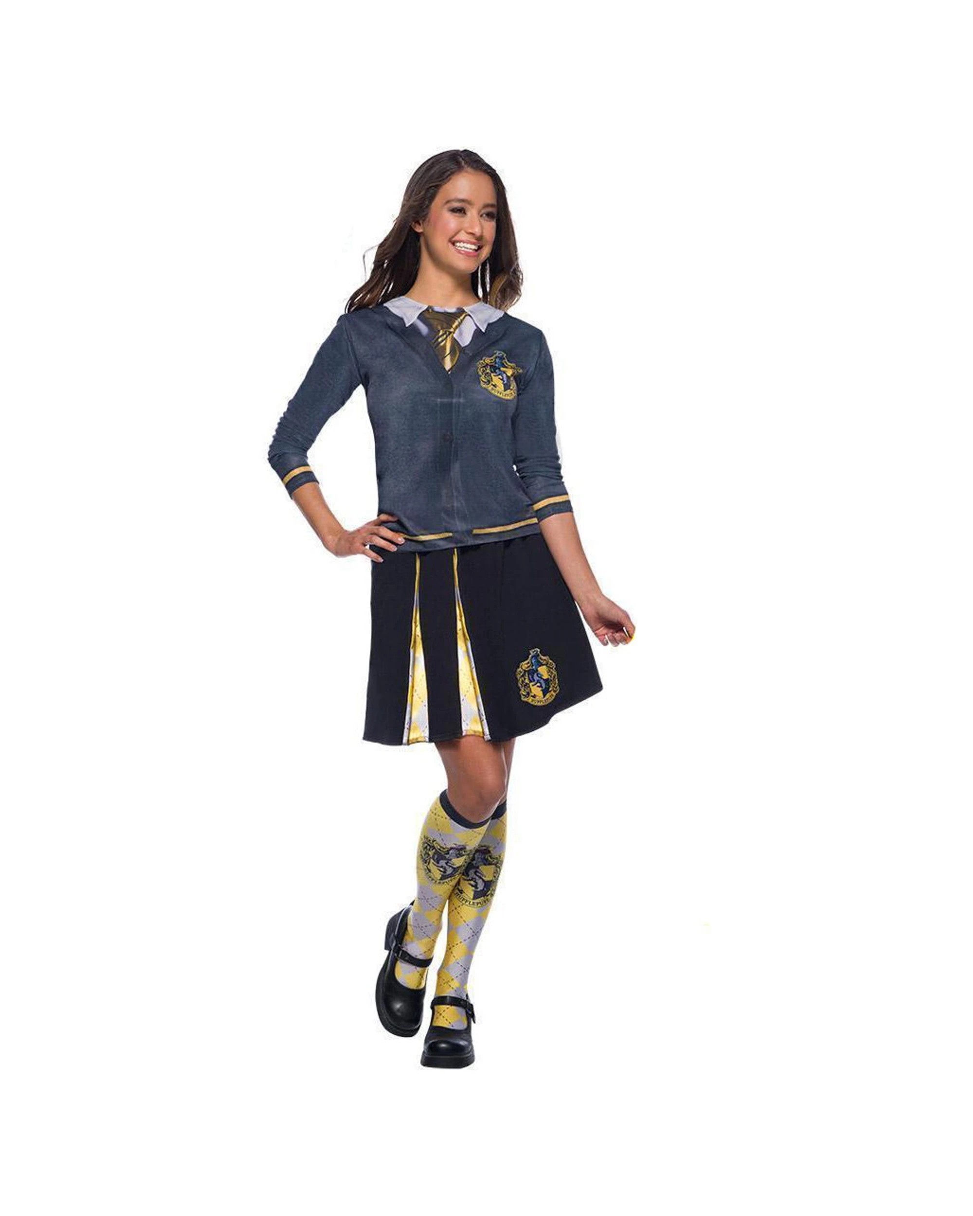 3 Harry Potter Hufflepuff Womens Dress Up Costume Size M - Multi, 3 of 3