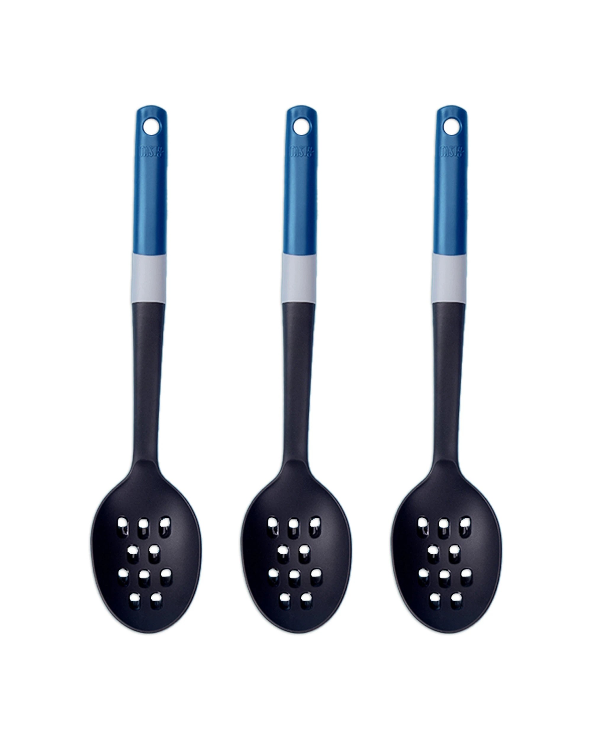 1 Tasty 3PK Plastic Slotted Spoon Cooking Utensil 38cm - Multi, 1 of 3