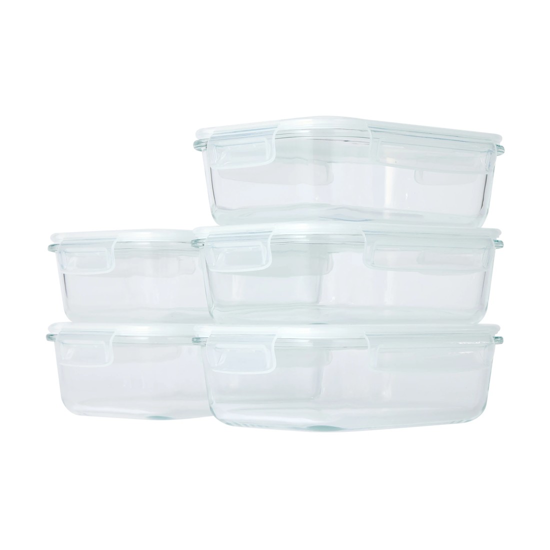 2 Monday-Friday Glass Food Storage Set, 2 of 7
