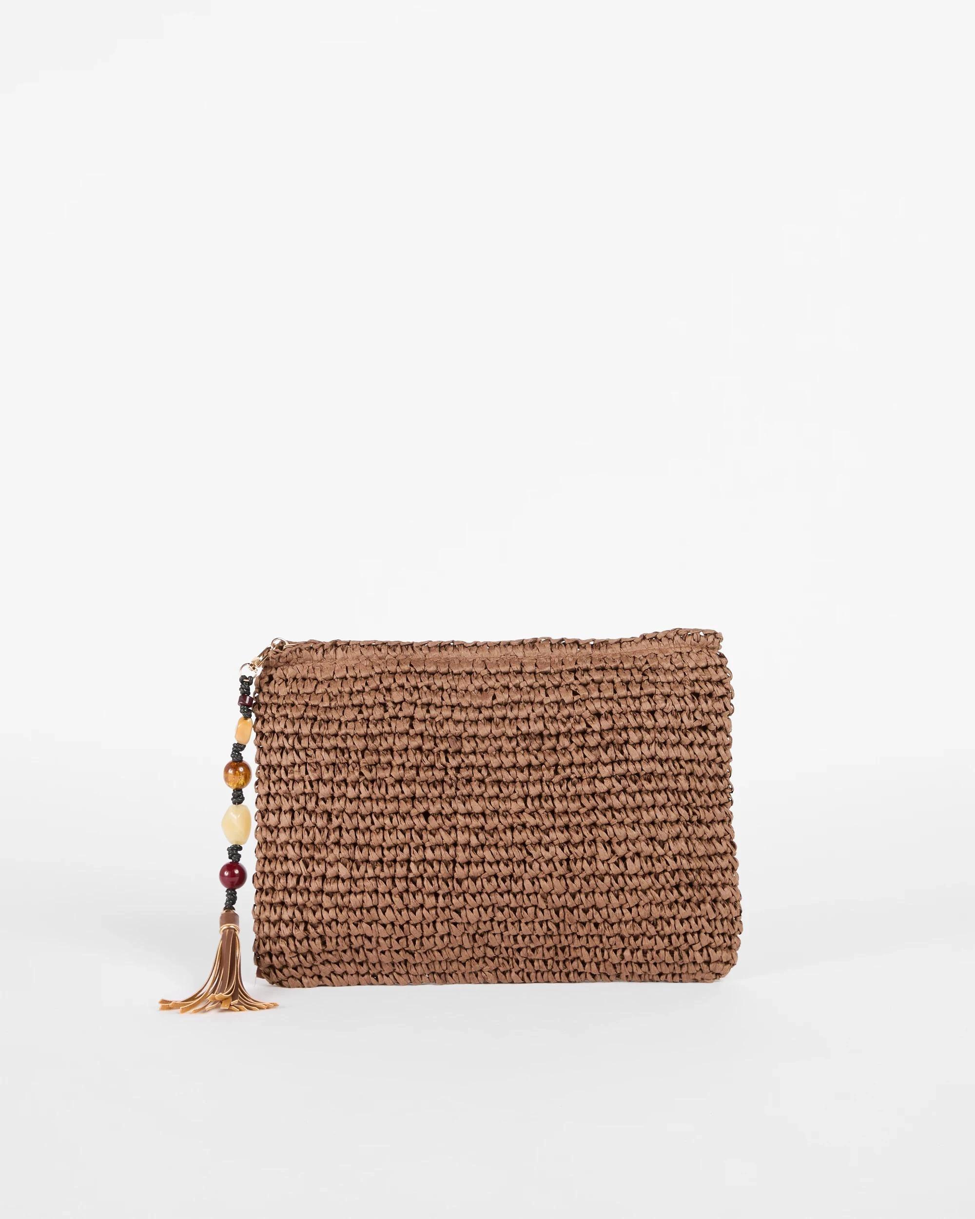 1 Target Paper Straw Pouch Bag CHOCOLATE, 1 of 2