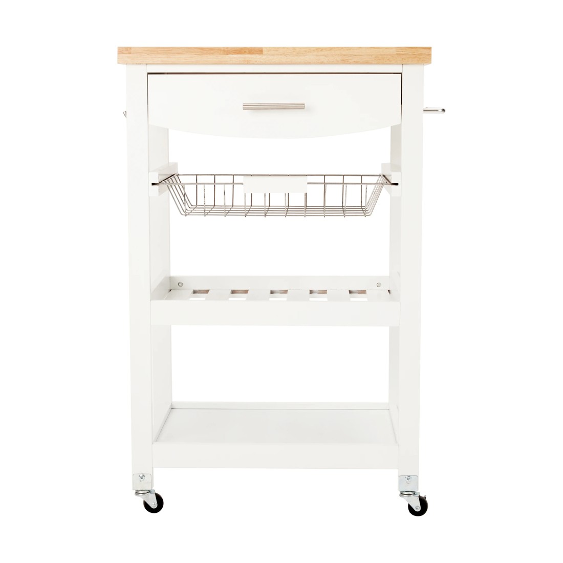 2 White Kitchen Trolley, 2 of 10