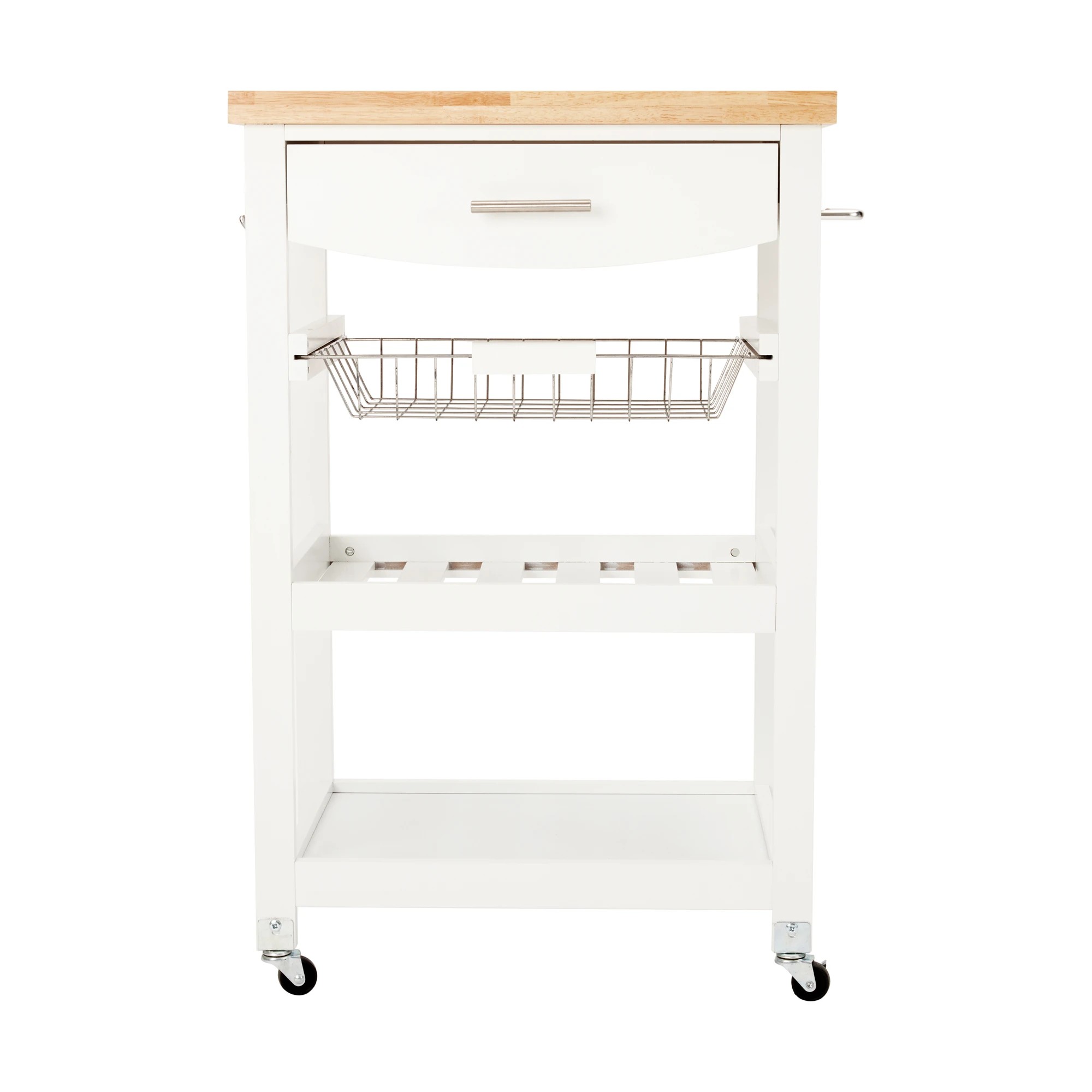 2 White Kitchen Trolley, 2 of 10