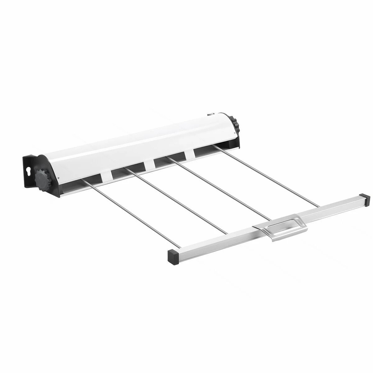 3 AUSWAY Retractable Clothesline 4 Line Clothes Dryer Airer Rack, 3 of 3