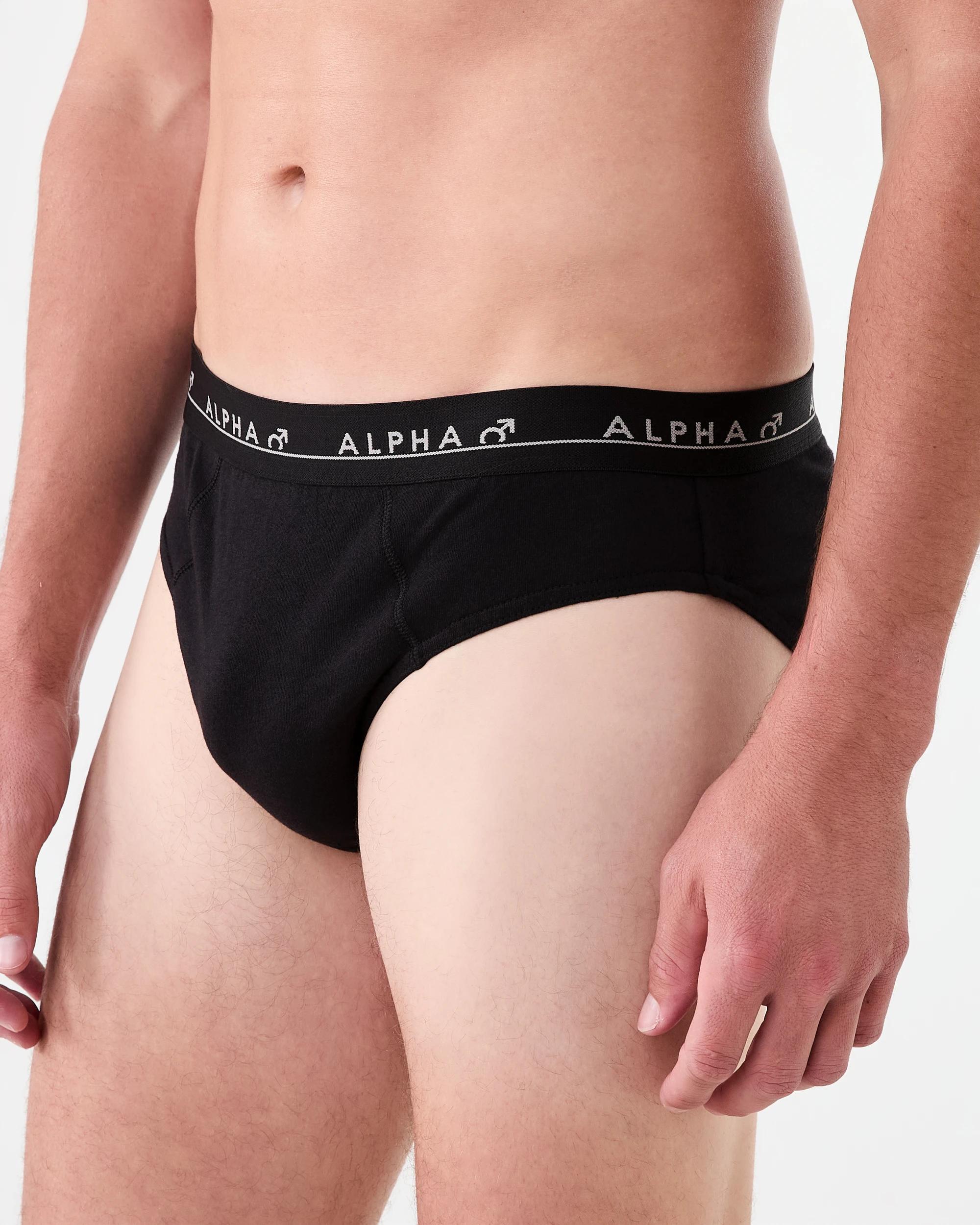 7 5 Pack Alpha Attached Elastic Hipster Briefs Brght Strp, 7 of 9