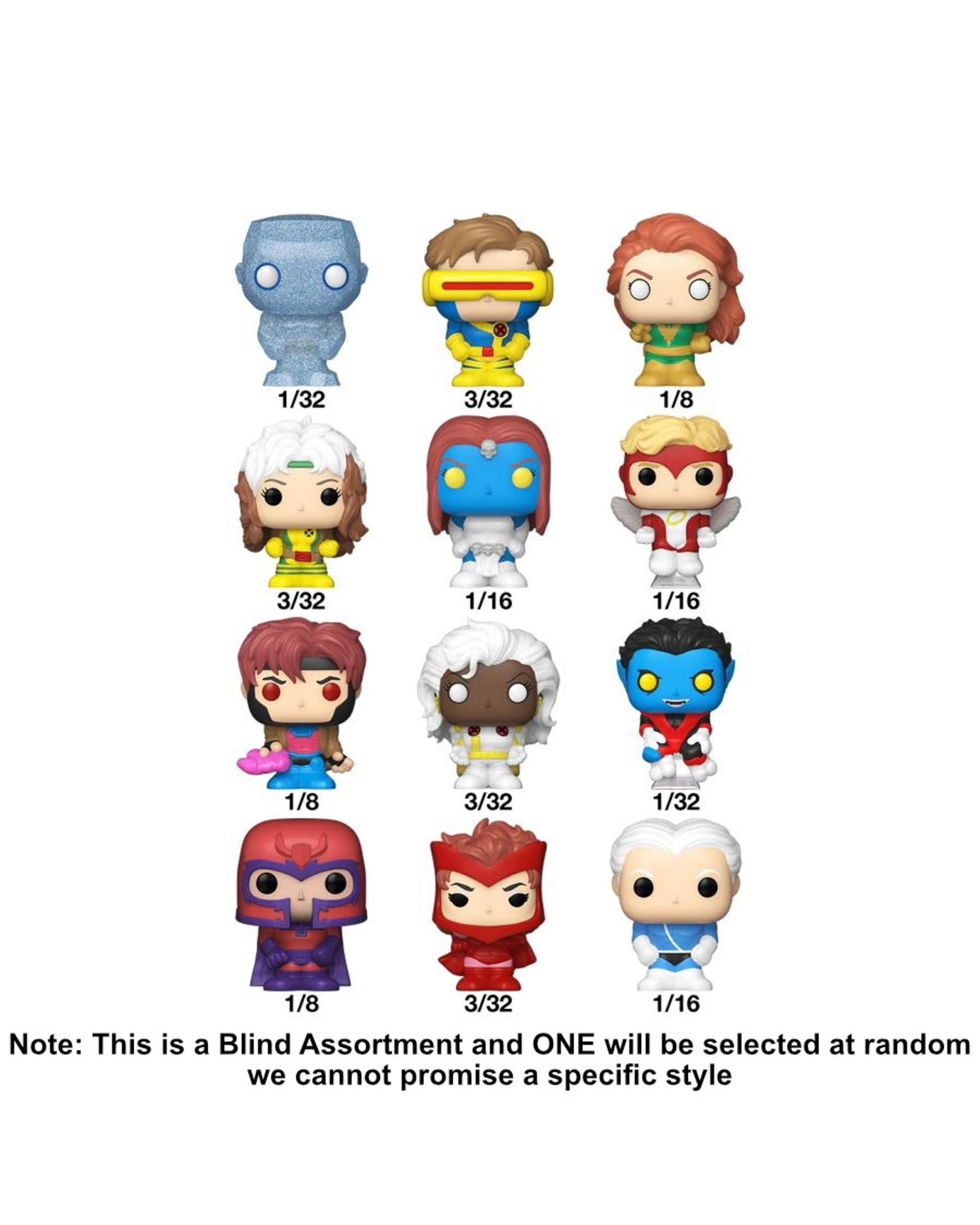 2 Marvel X-Men Bitty POP! Funko POP! Vinyl Blind Bag, 2 of 5
