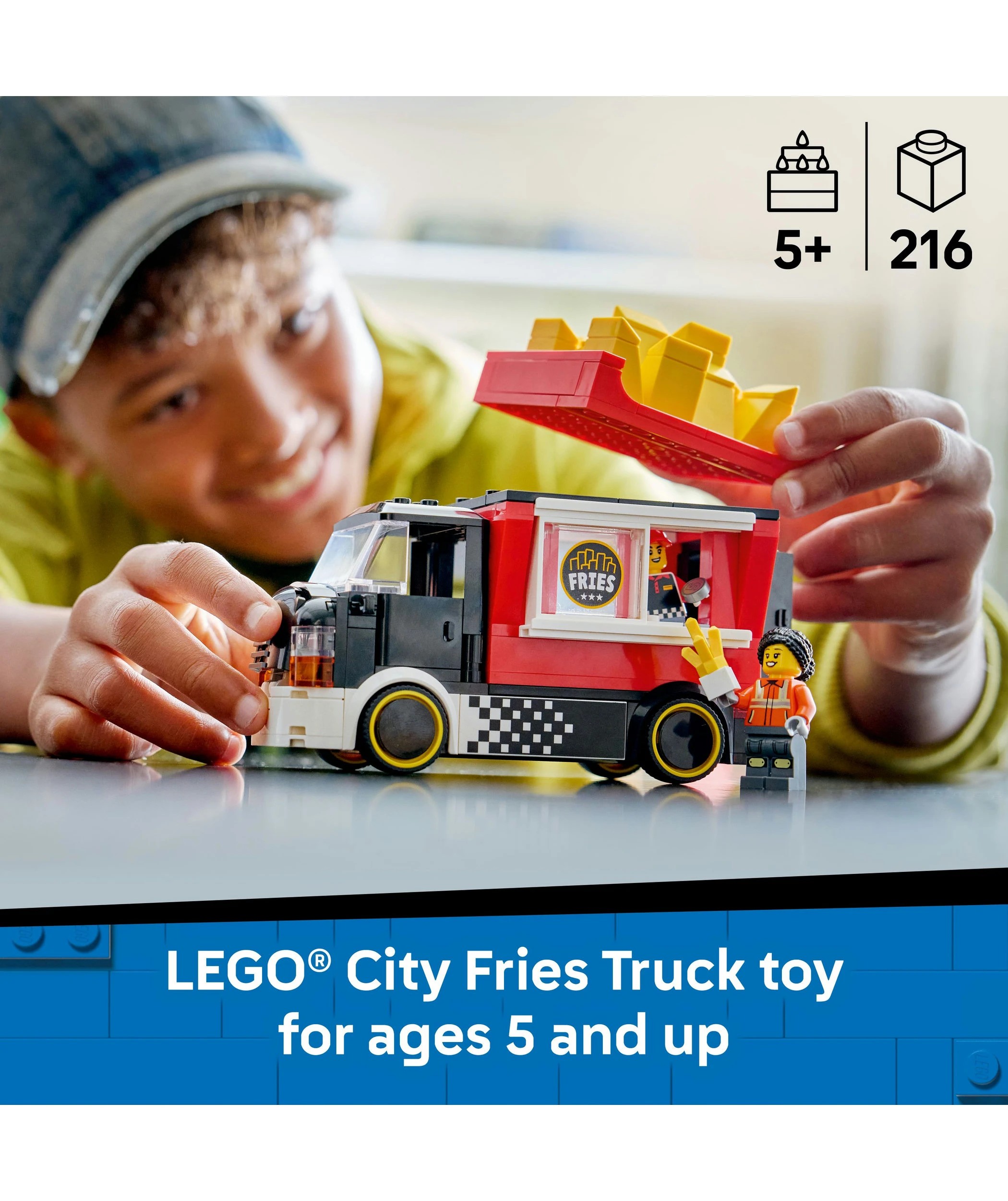 3 LEGO City Fries Food Truck 60488, 3 of 10