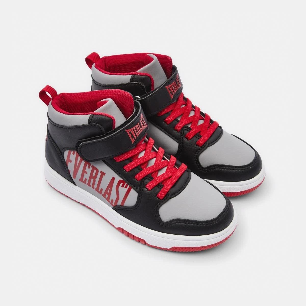 1 Everlast Kids Millennium Hi-Top Shoes EVERLAST MILLENNIUM BLACK, 1 of 5