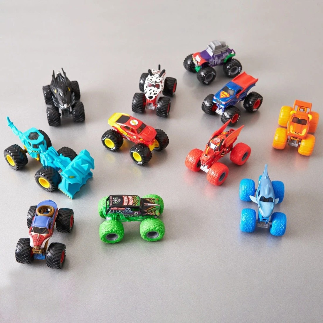 4 2 Pack Monster Jam 1:64 Die Cast Trucks - Assorted, 4 of 4