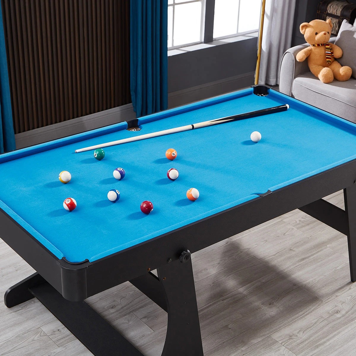 9 ActiveGo BreakShot Fold Up Pool Table, 9 of 10