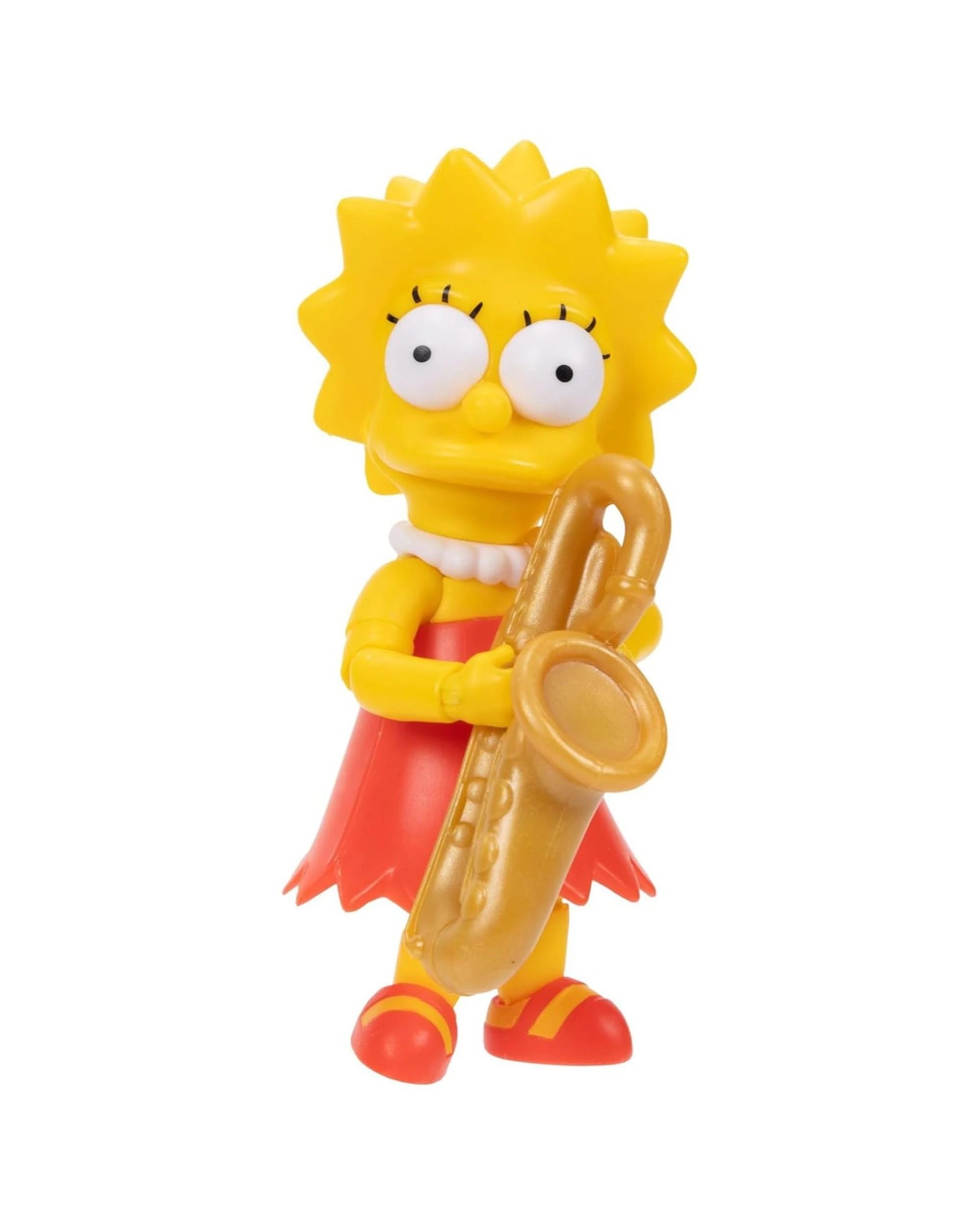 4 The Simpsons Lisa Simpson Wave 2.5 Inch Scaled Figure, 4 of 9