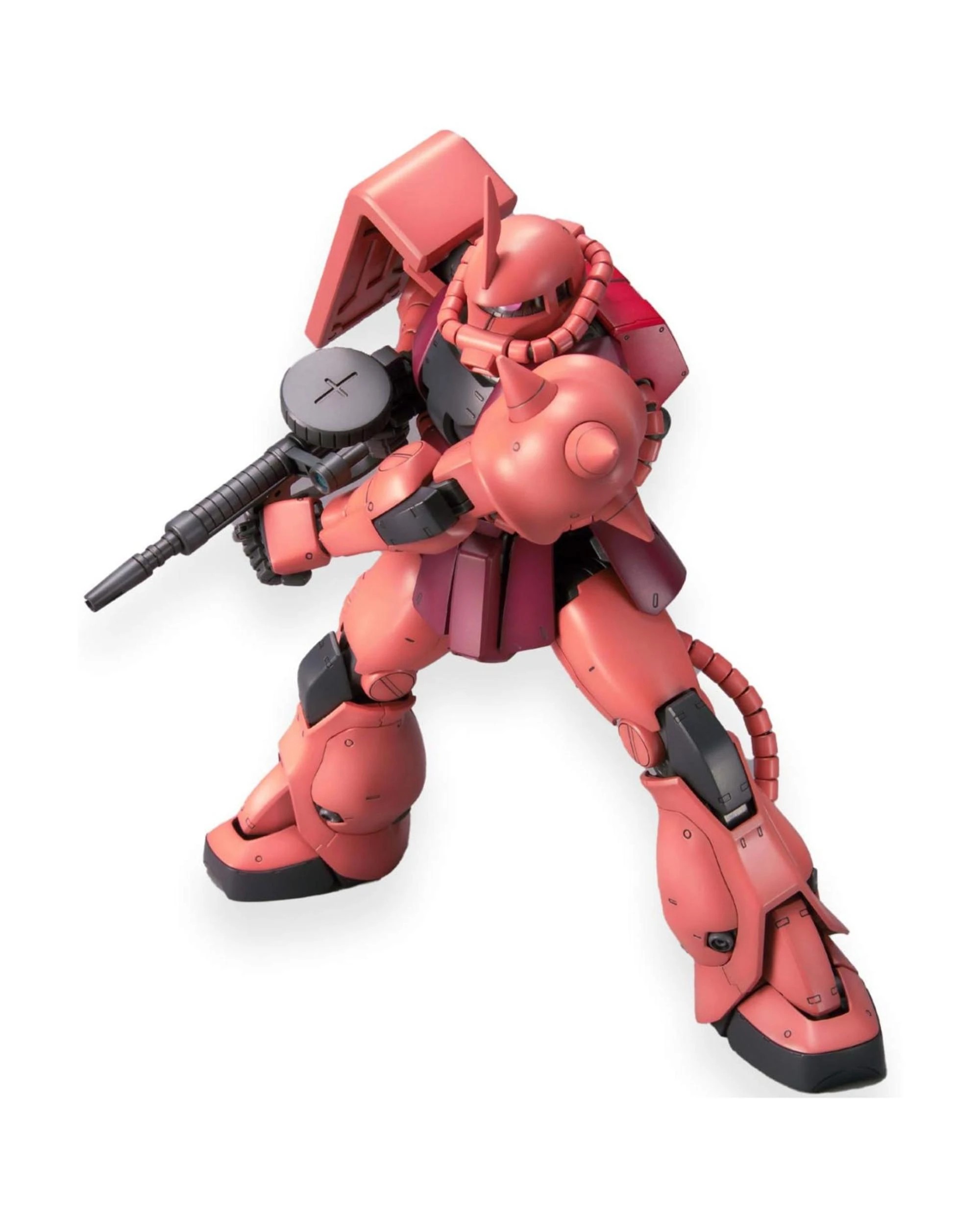 2 Bandai Gundam MG MS06S Char's Zaku Ver2.0 1/100 Model Kit, 2 of 9