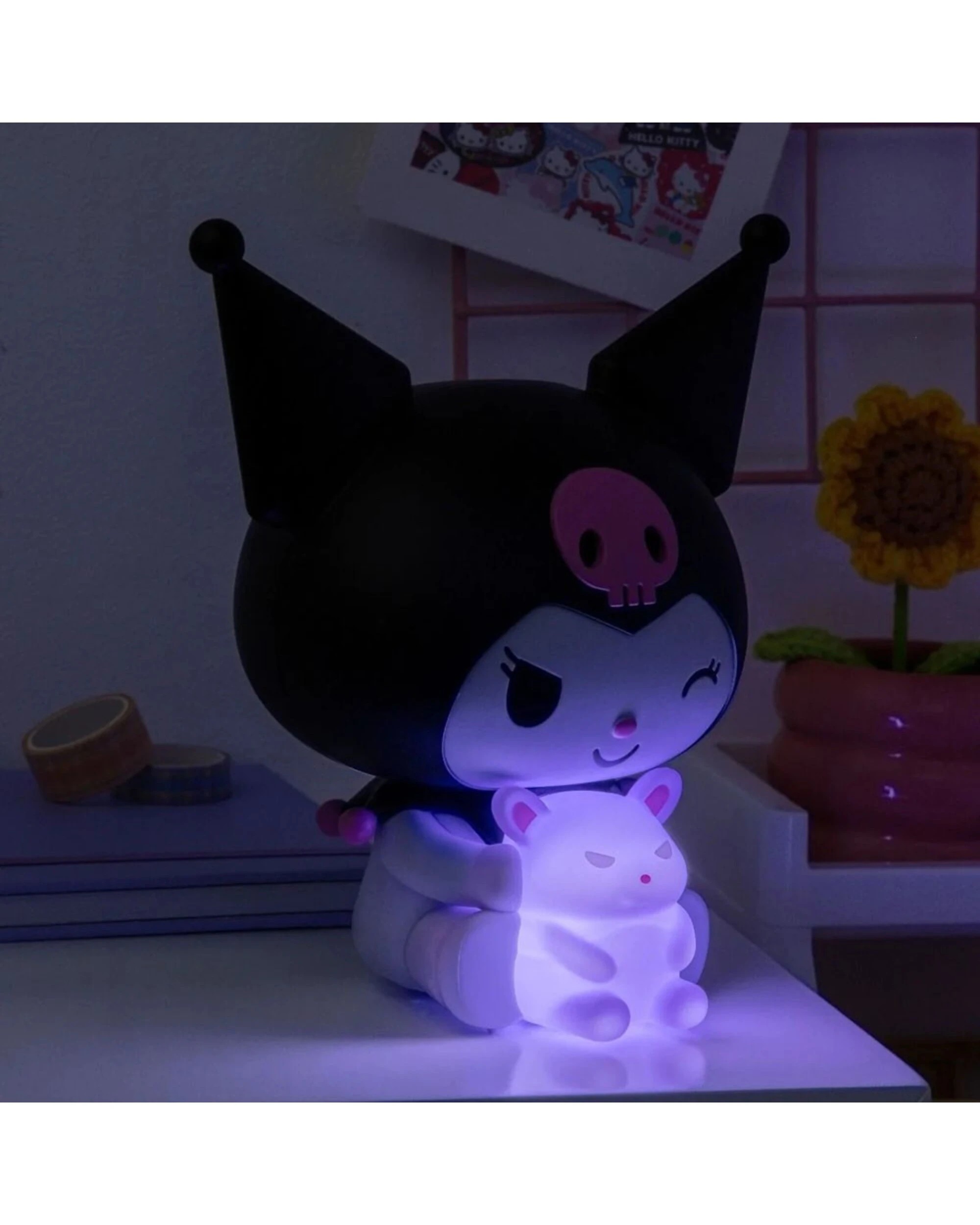 3 Sanrio - Hello Kitty - Kuromi GloBuddy Lamp, 3 of 4