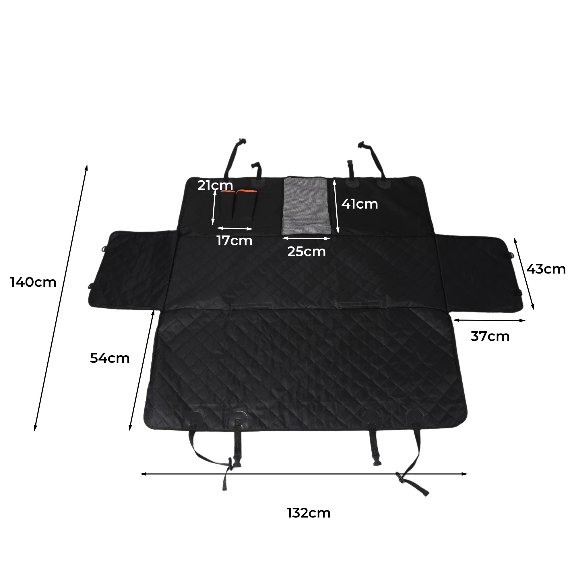 2 Pawz Pet Car Back Seat Cover, 2 of 4