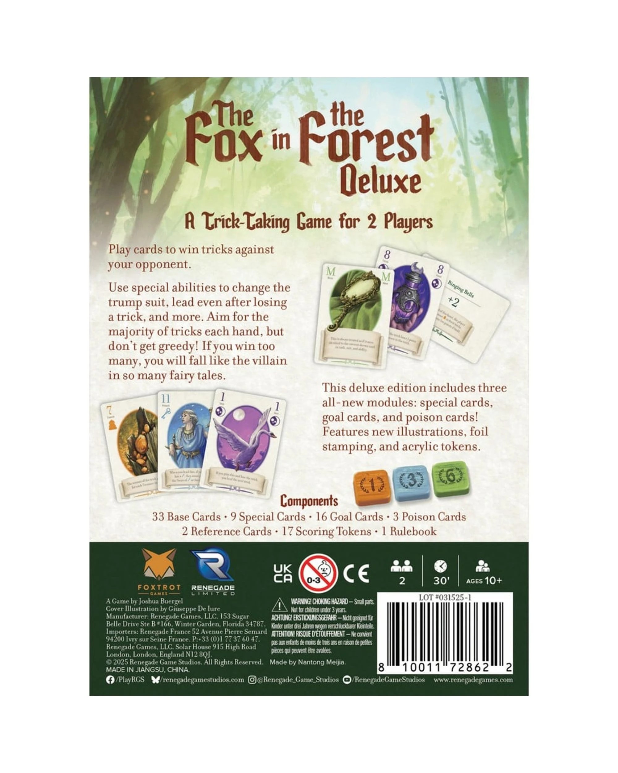 4 The Fox in the Forest Deluxe Card Game, 4 of 4