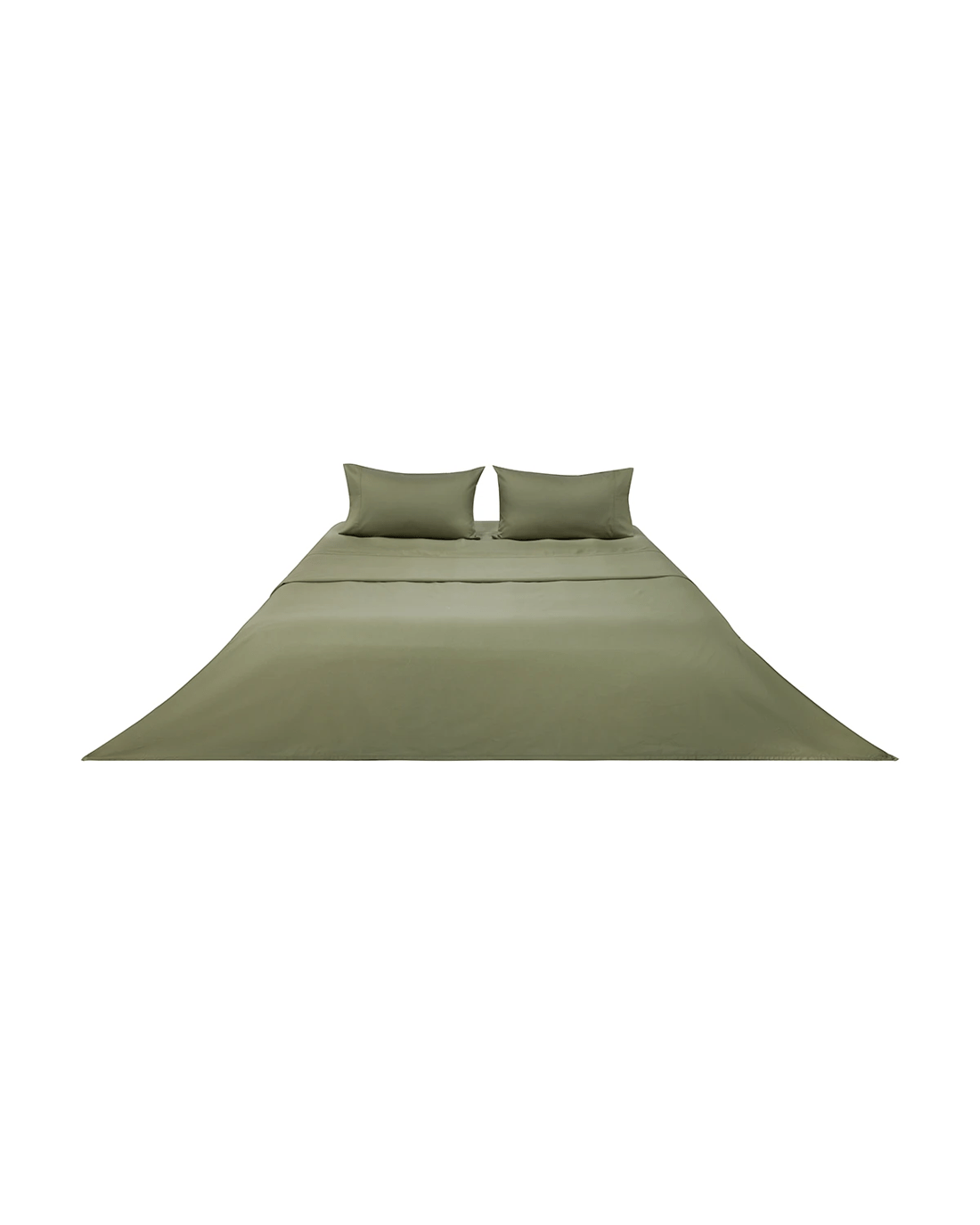 6 500 Thread Count Australian Grown Cotton Sheet Set - King Bed, Forest, 6 of 7