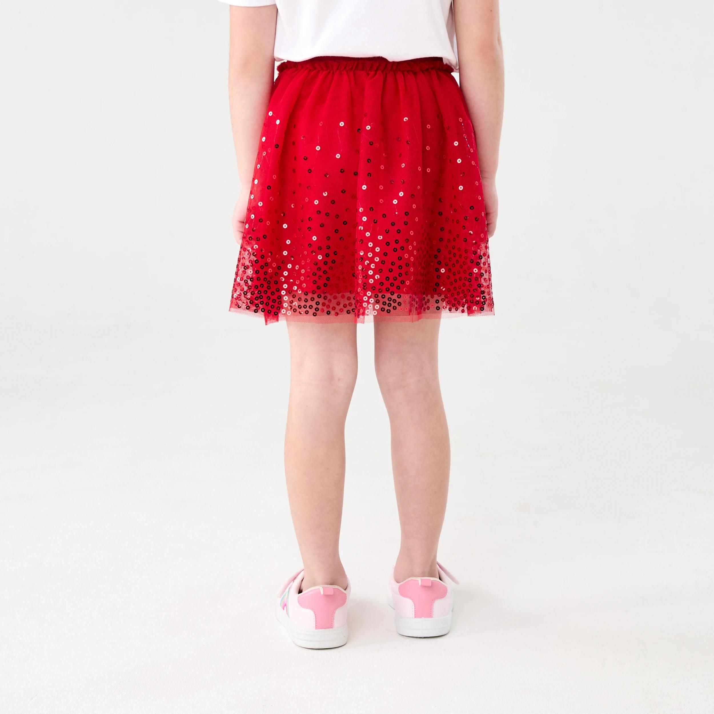2 Christmas Tutu Skirt Strawberry, 2 of 7