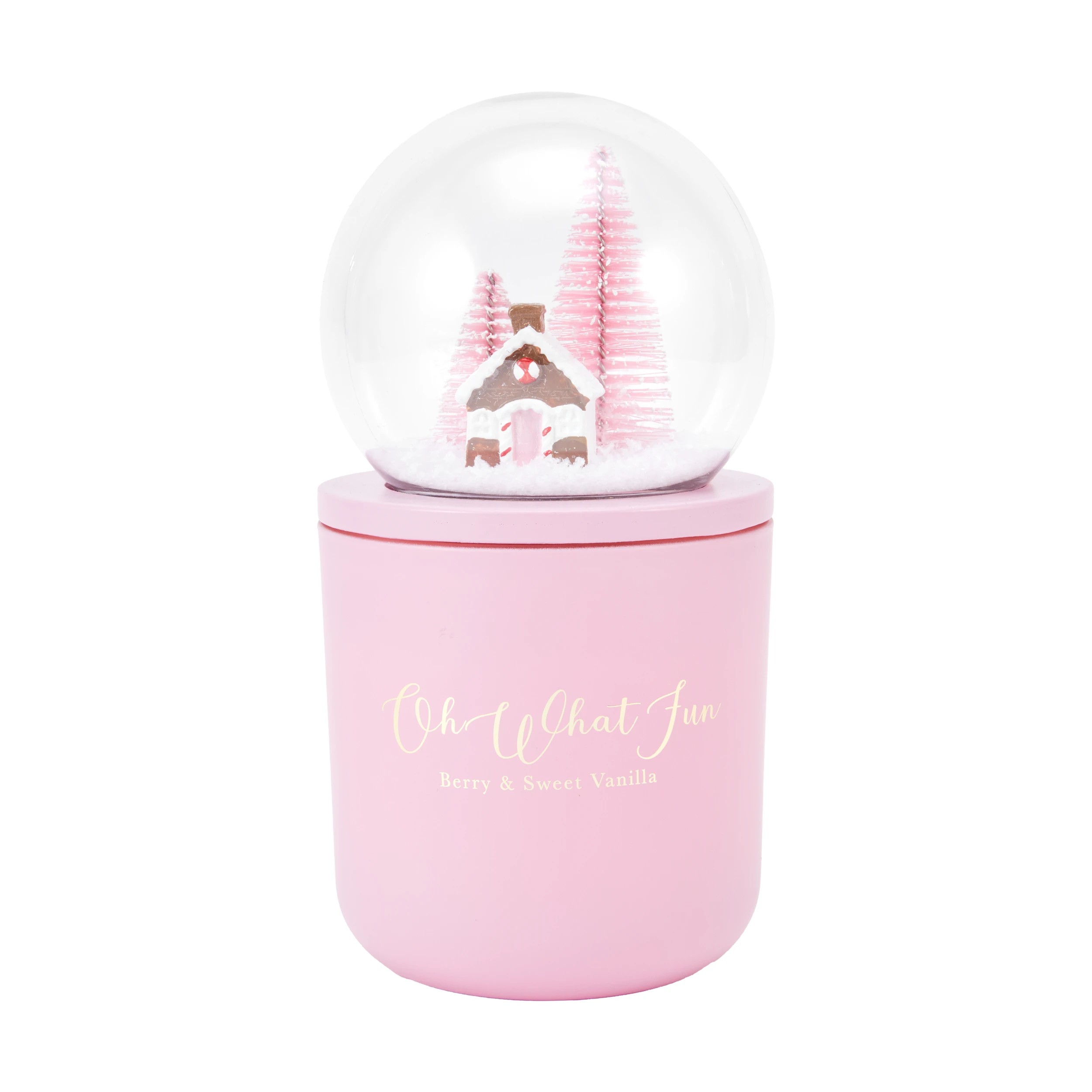 1 Christmas Oh What Fun Globe Candle, 1 of 5