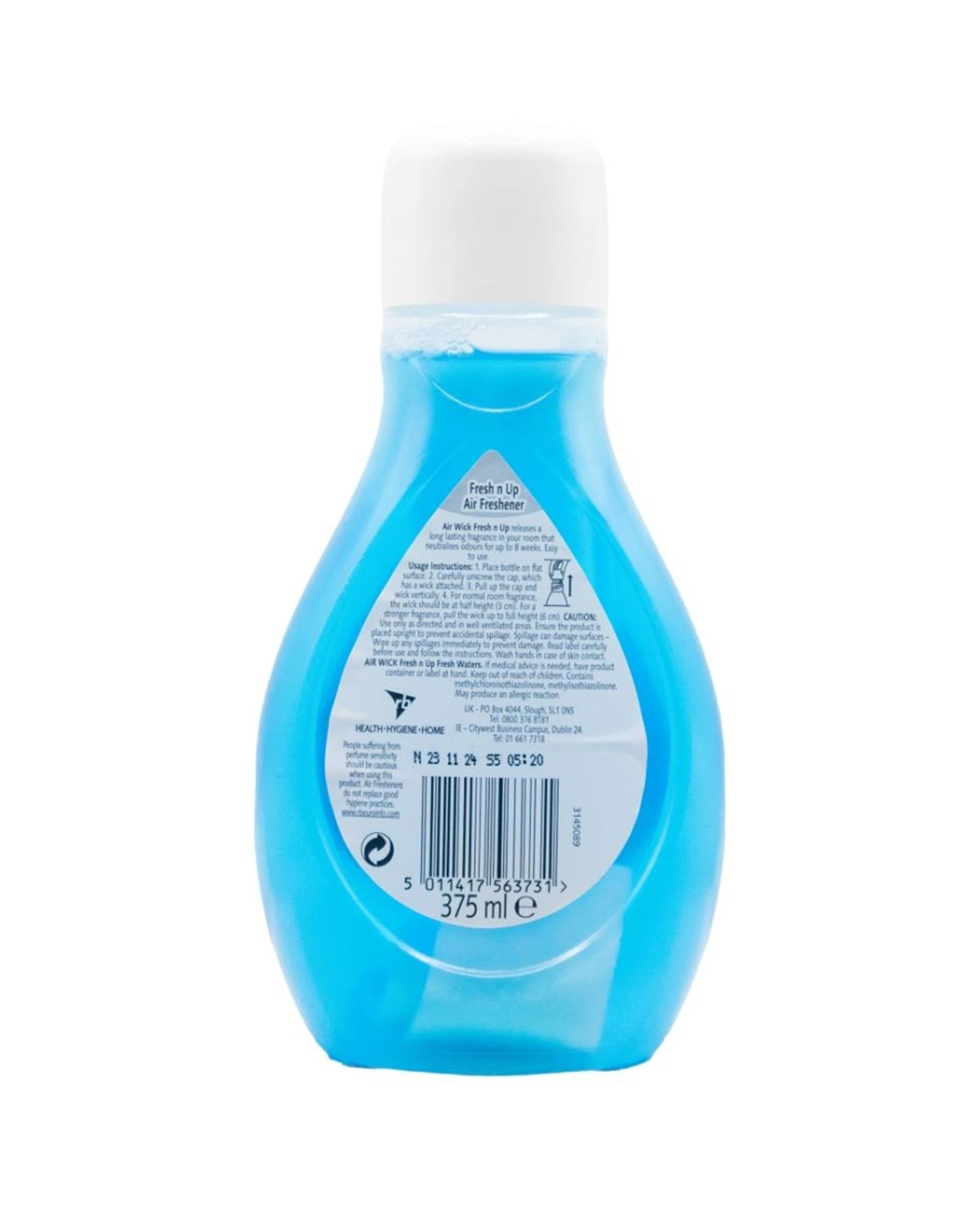 3 Air Wick 6PK Fresh N Up Air Freshener Home Fragrance Fresh Water 375ml - Multi, 3 of 3