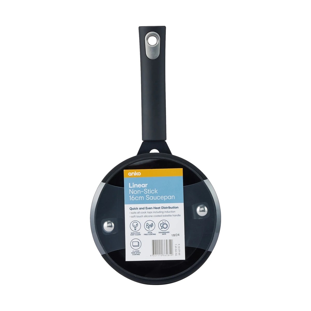 8 16cm Linear Non-Stick Saucepan, 8 of 8