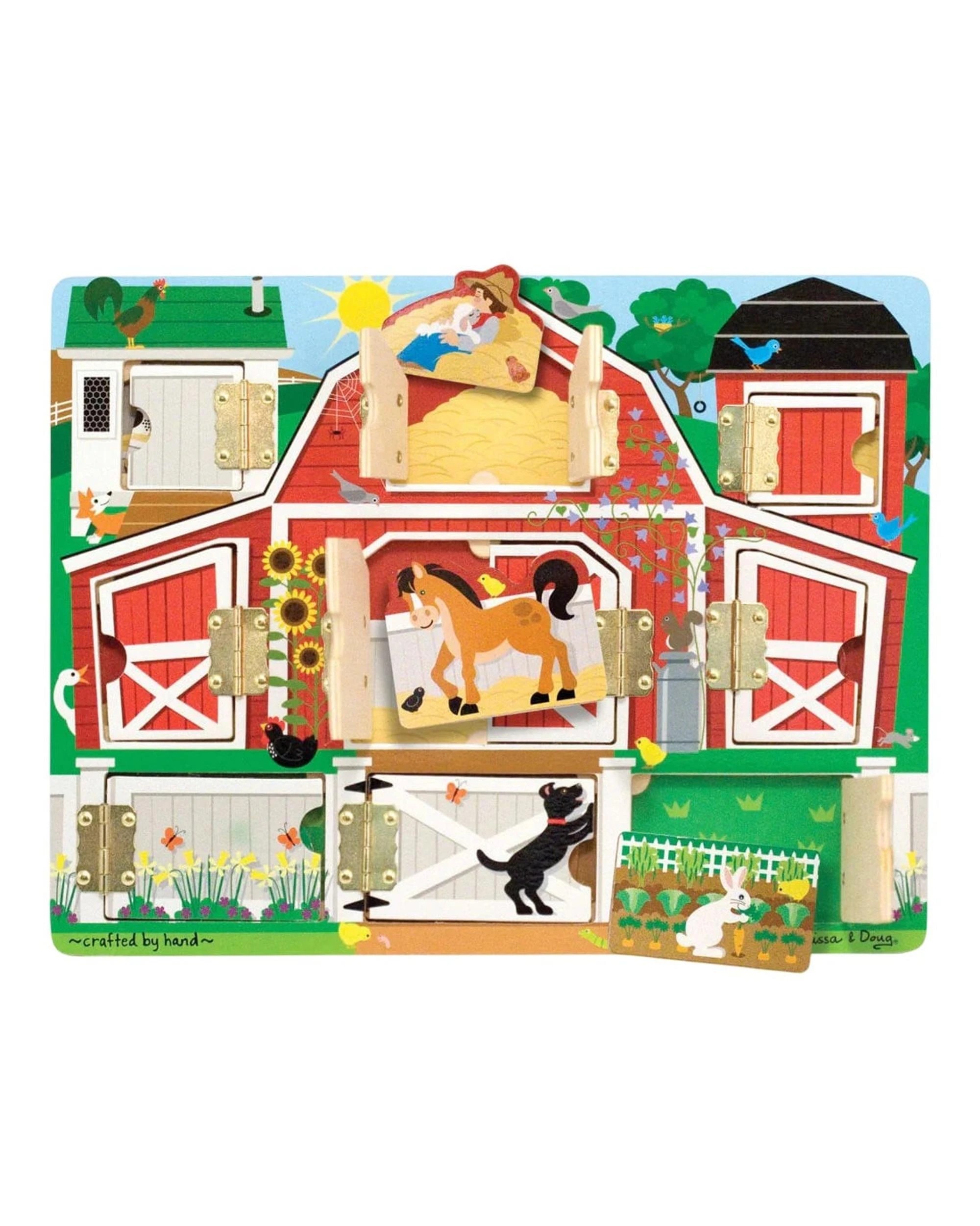3 Melissa and Doug Magnetic Hide and Seek Farm, 3 of 9