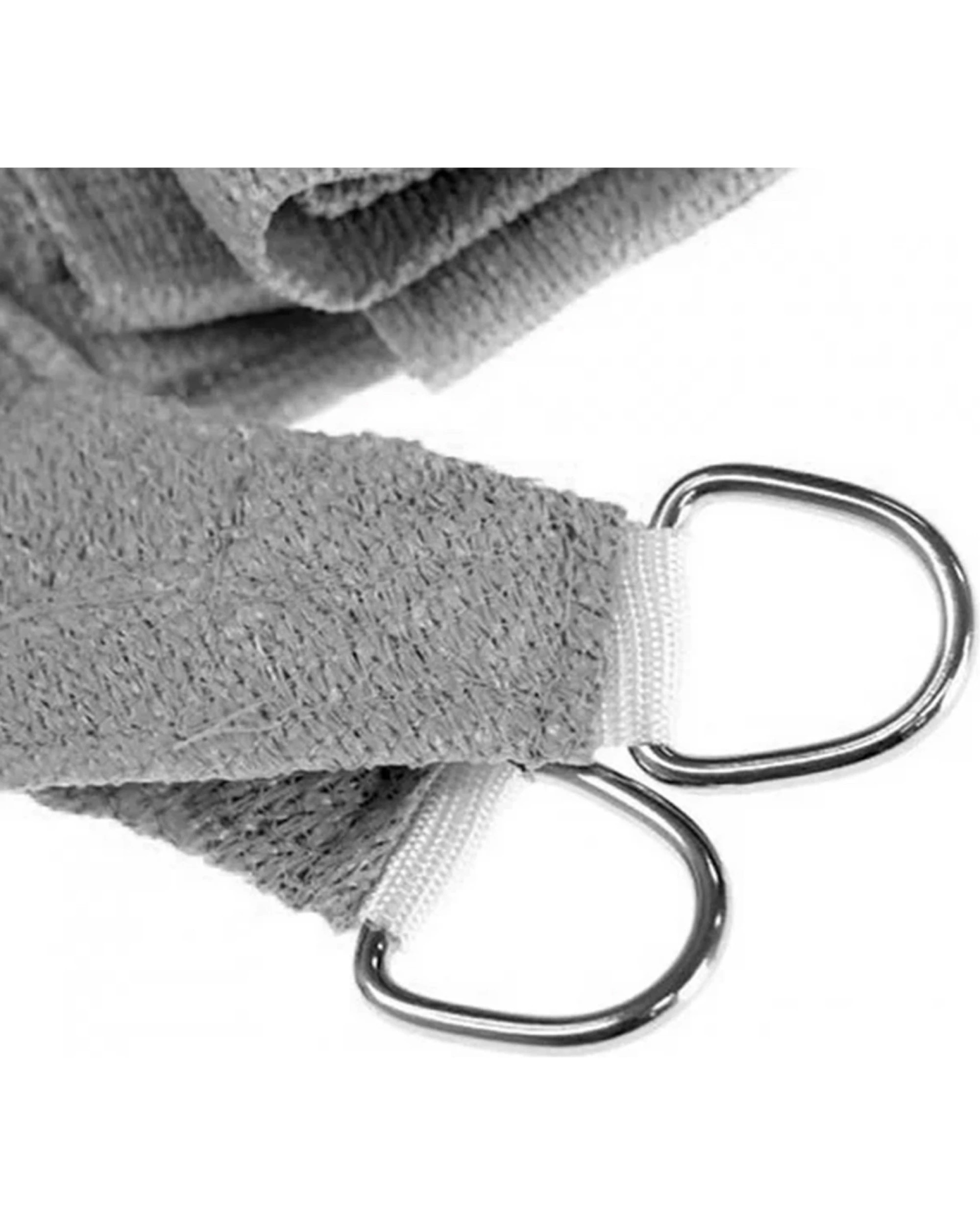 4 Wallaroo 10 x 10M Outdoor Sun Shade Sail Canopy Square - Grey, 4 of 6