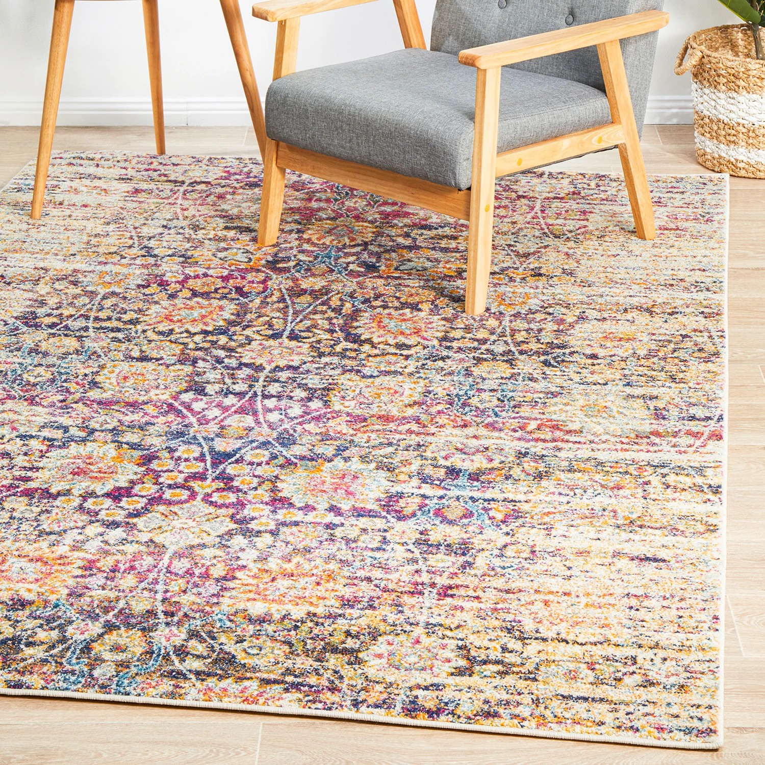 4 Common Ground Rugs Phantom 360 230x160cm - Medium Power Loomed Pet Friendly Floor Rug - Blue, 4 of 7