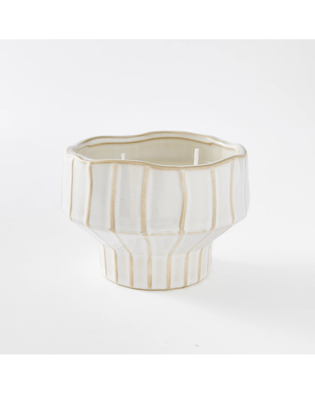 5 Sage and Moss Irregular Pedestal Fragrant Candle, 5 of 5