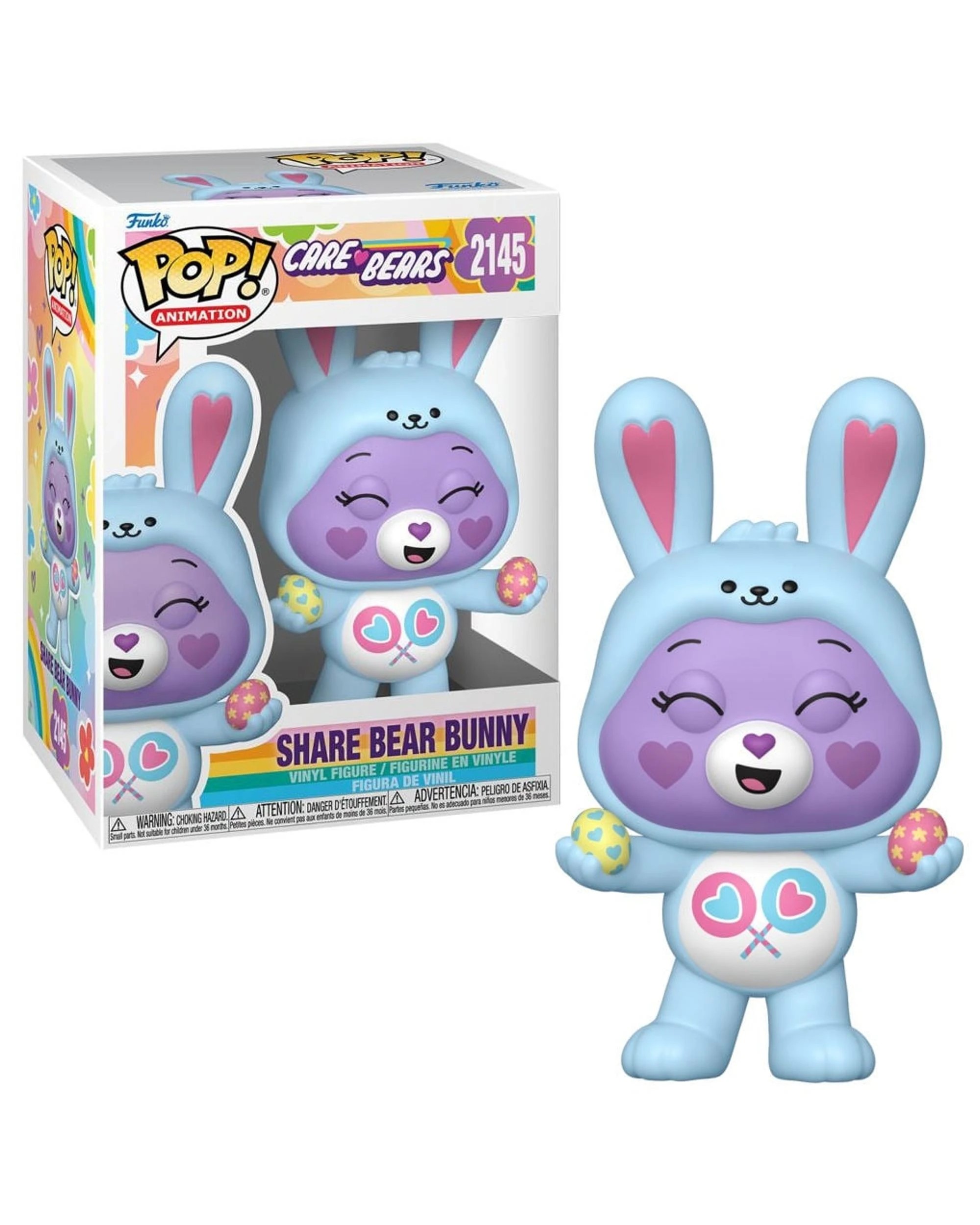 1 Care Bears Share Bear Bunny Funko POP! Vinyl, 1 of 3