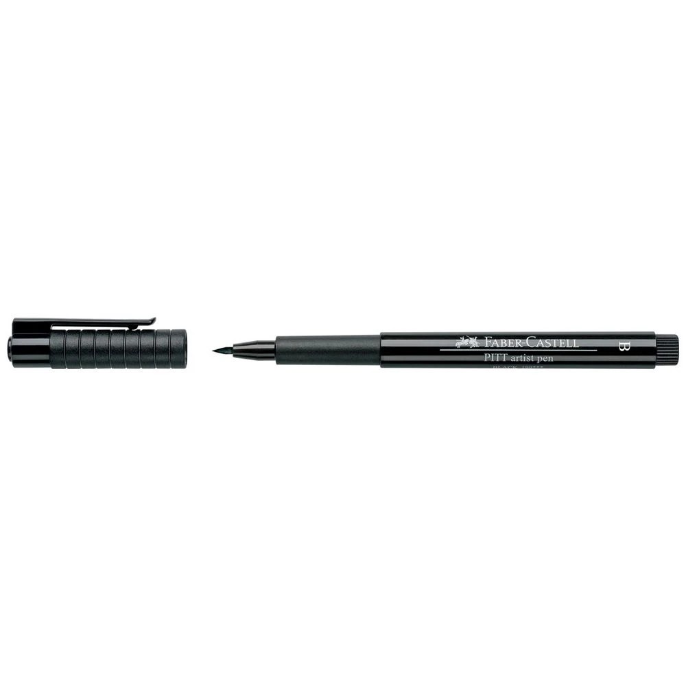 1 Faber-Castell Pitt Artist Pen Black 199, 1 of 1